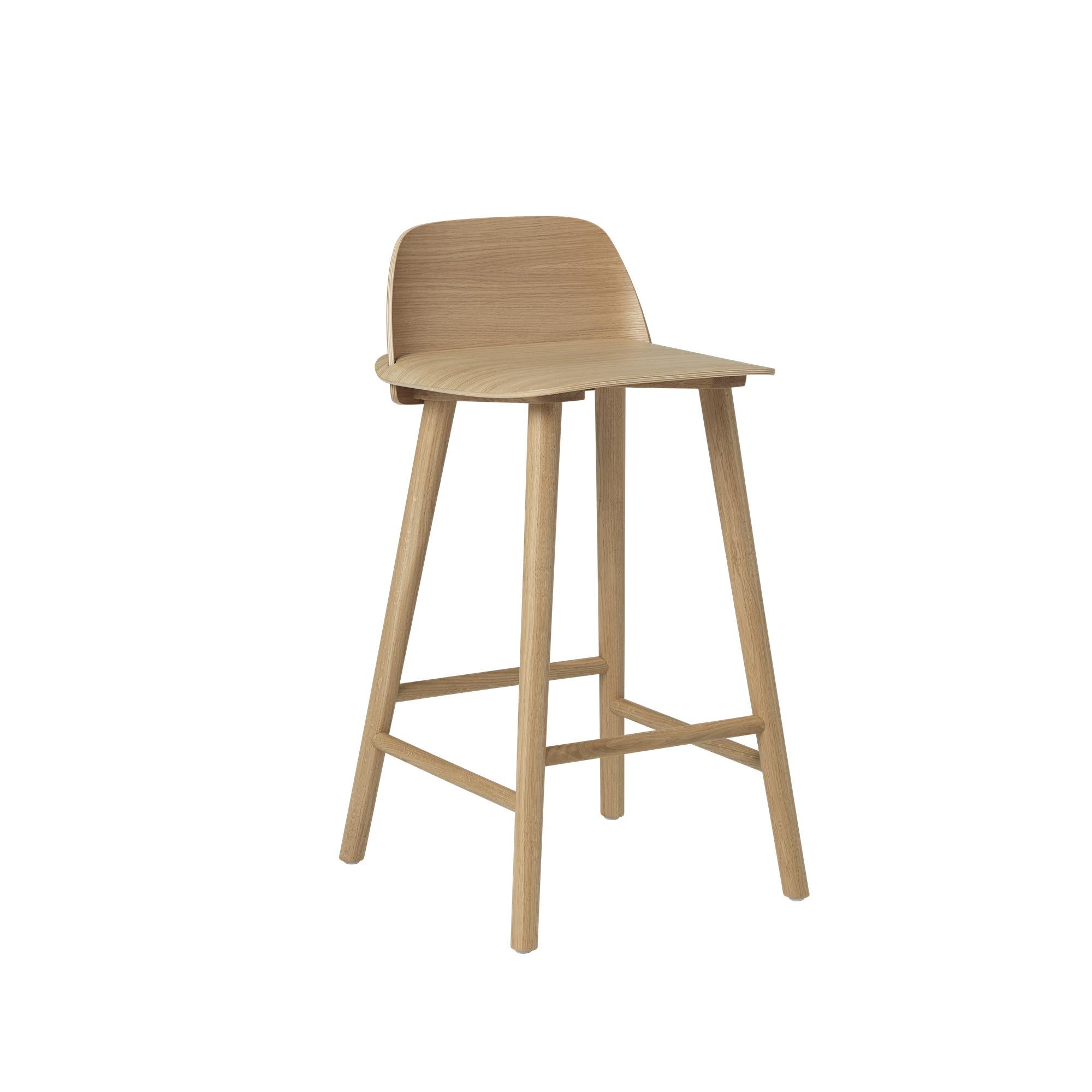 [product_category]-Muuto Nerd Bar Chair H 65 Cm, Oak-Muuto-5713294831407-32031-MUU-1