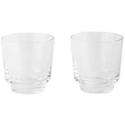 Muuto erhöhen Trinkglas -Set von 20 cl, klar