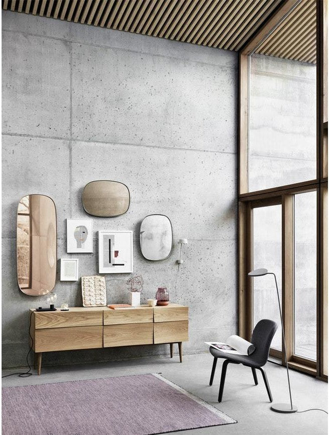 Muuto reflektiert Sideboard Oiled Eiche, groß