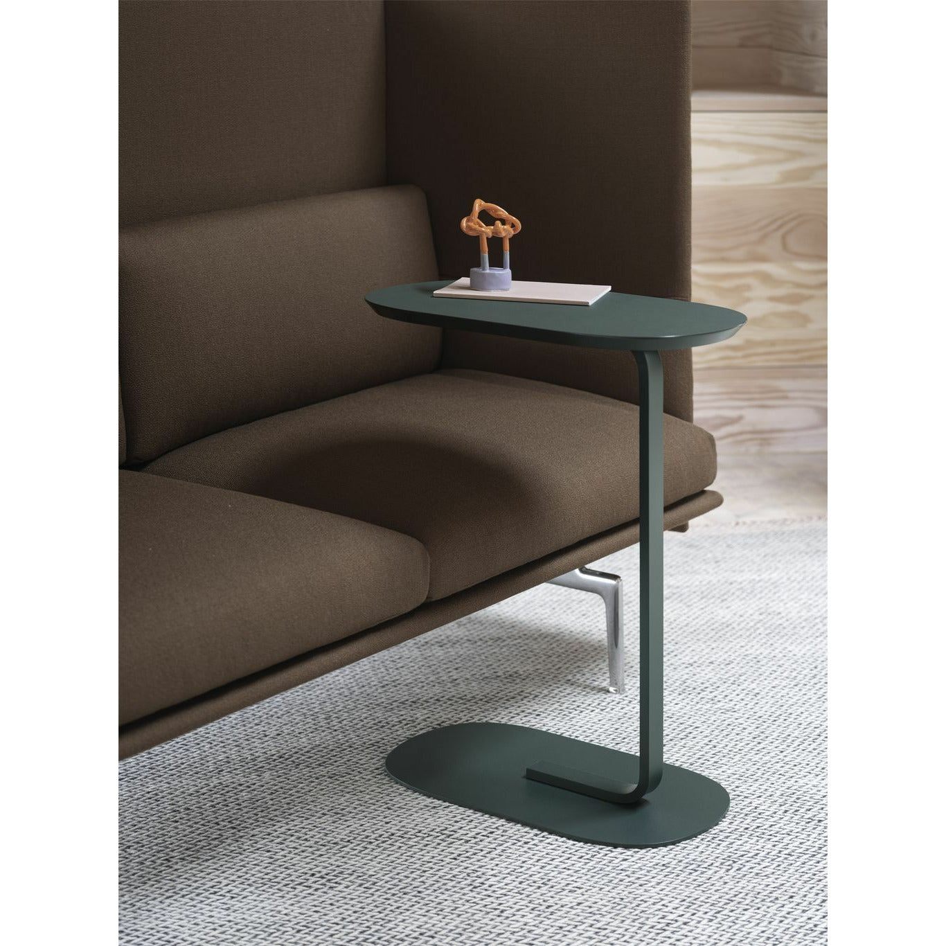 [product_category]-Muuto Relate Side Table H 73,5 Cm, Dark Green-Muuto-5713295254007-13895-MUU-3