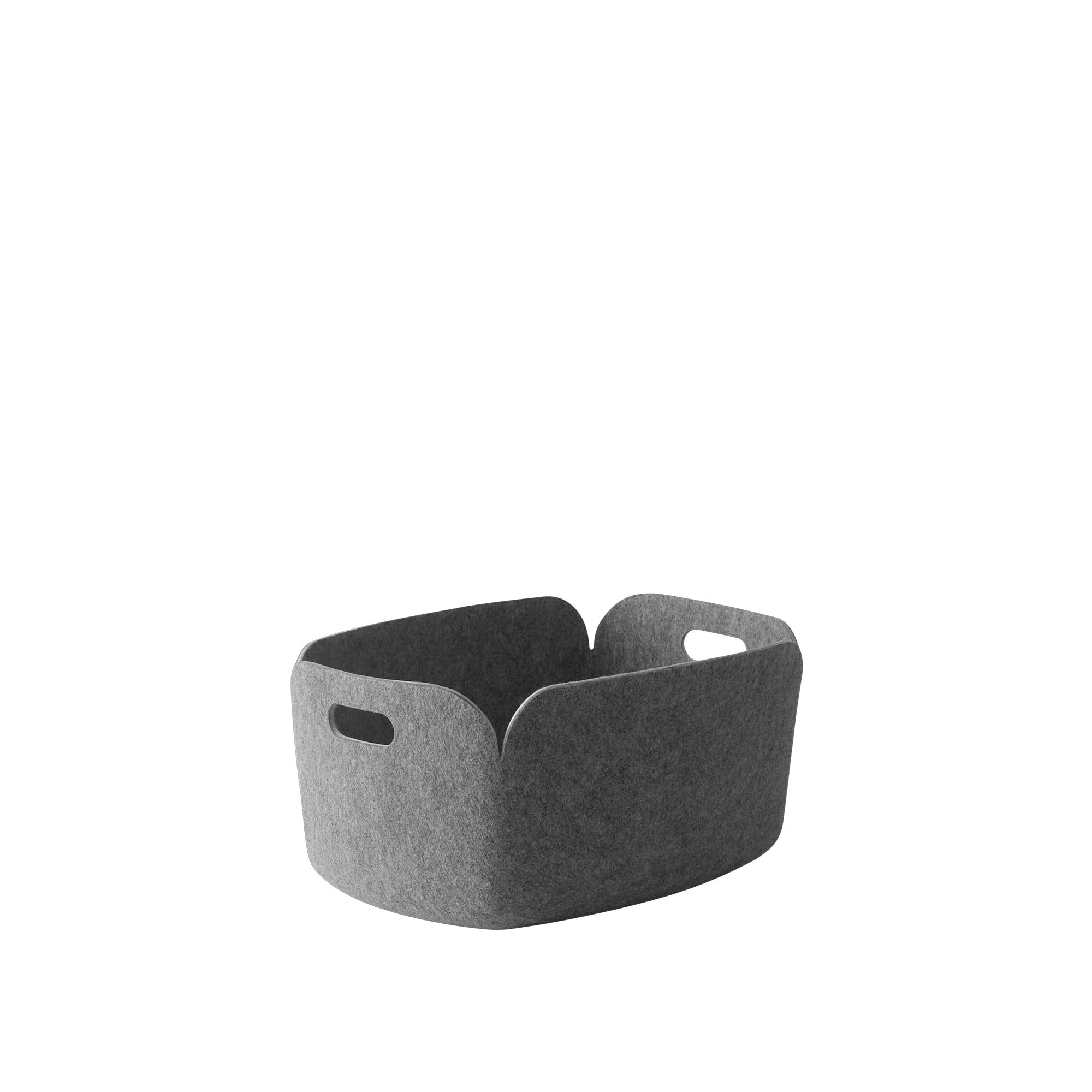 Muuto Restore Felt Basket, Grey