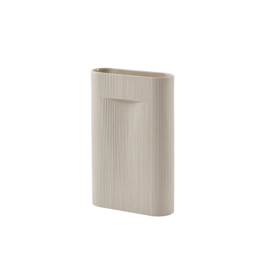 Muuto Ridge Vase H 48,5 cm, Beige