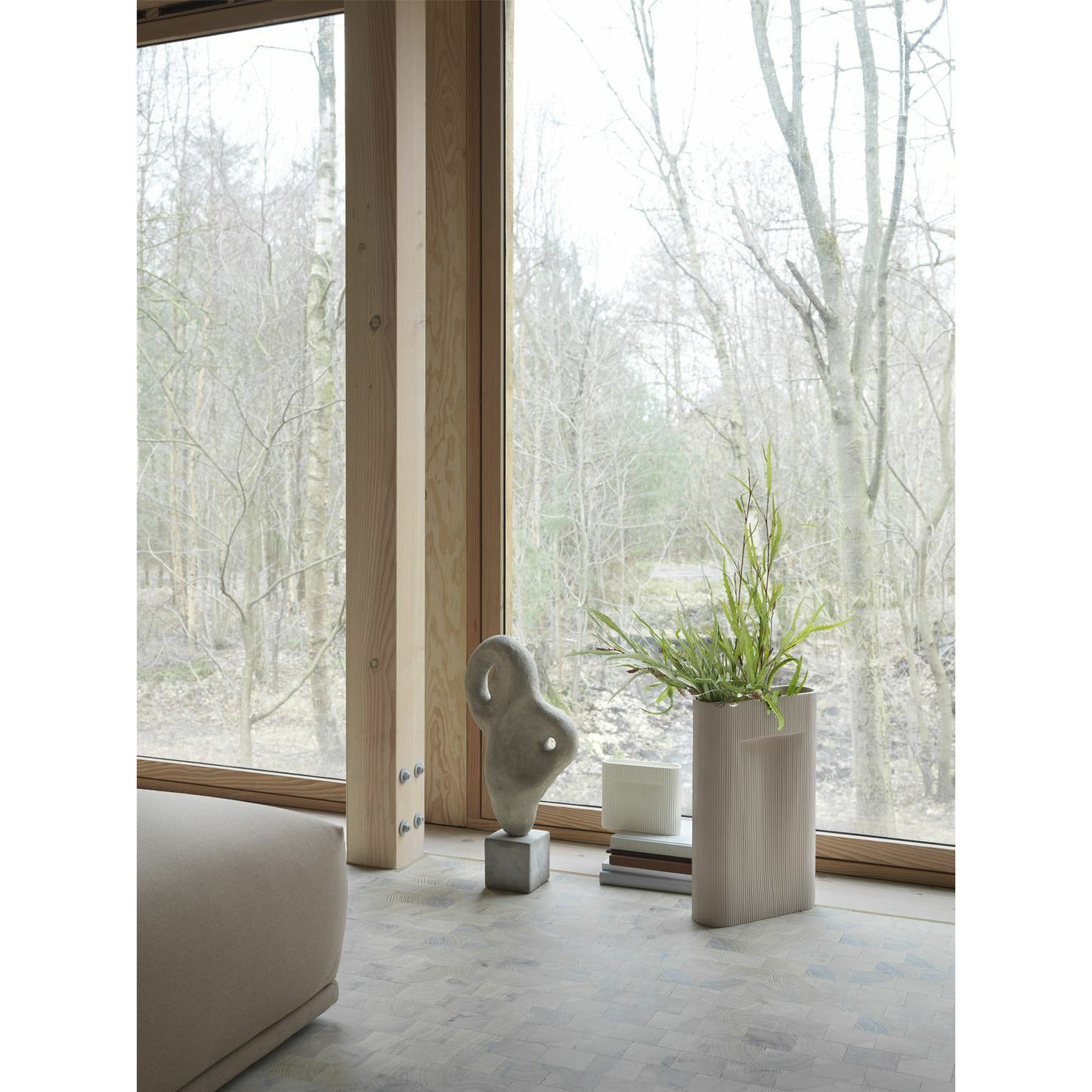 [product_category]-Muuto Ridge Vase H 48,5 Cm, Beige-Muuto-5713295256506-14142-MUU-6