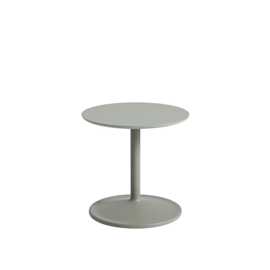 Table d'appoint douce Muuto Øx h 41x40 cm, vert poussiéreux