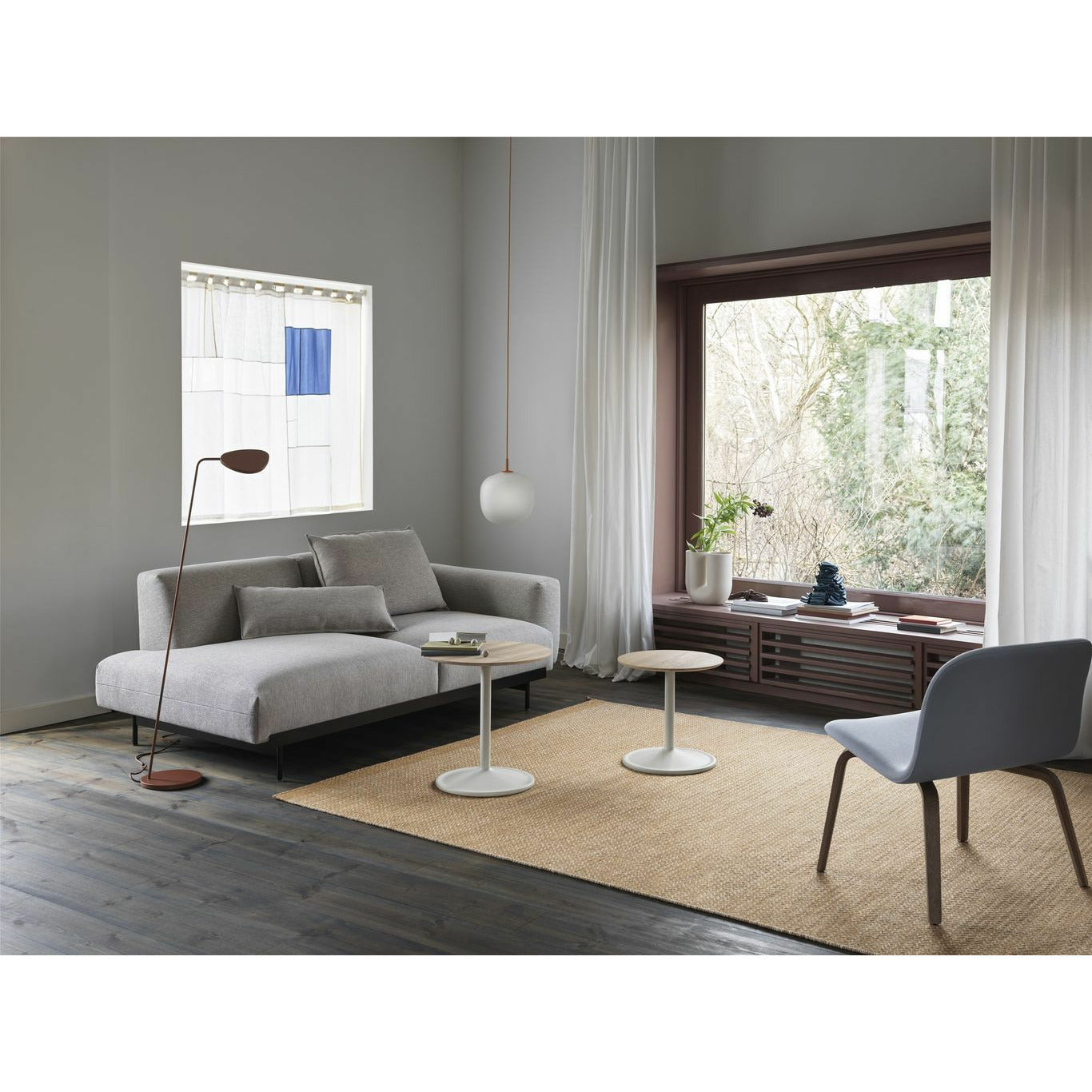 [product_category]-Muuto Soft Side Table øx H 41x48 Cm, Solid Oak/Off White-Muuto-5713295463171-13959-MUU-5