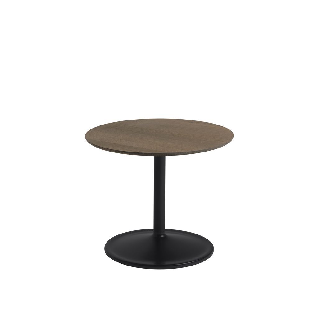 [product_category]-Muuto Soft Side Table øx H 48x40 Cm, Solid Oak/Black-Muuto-5713295463027-13937-MUU-1