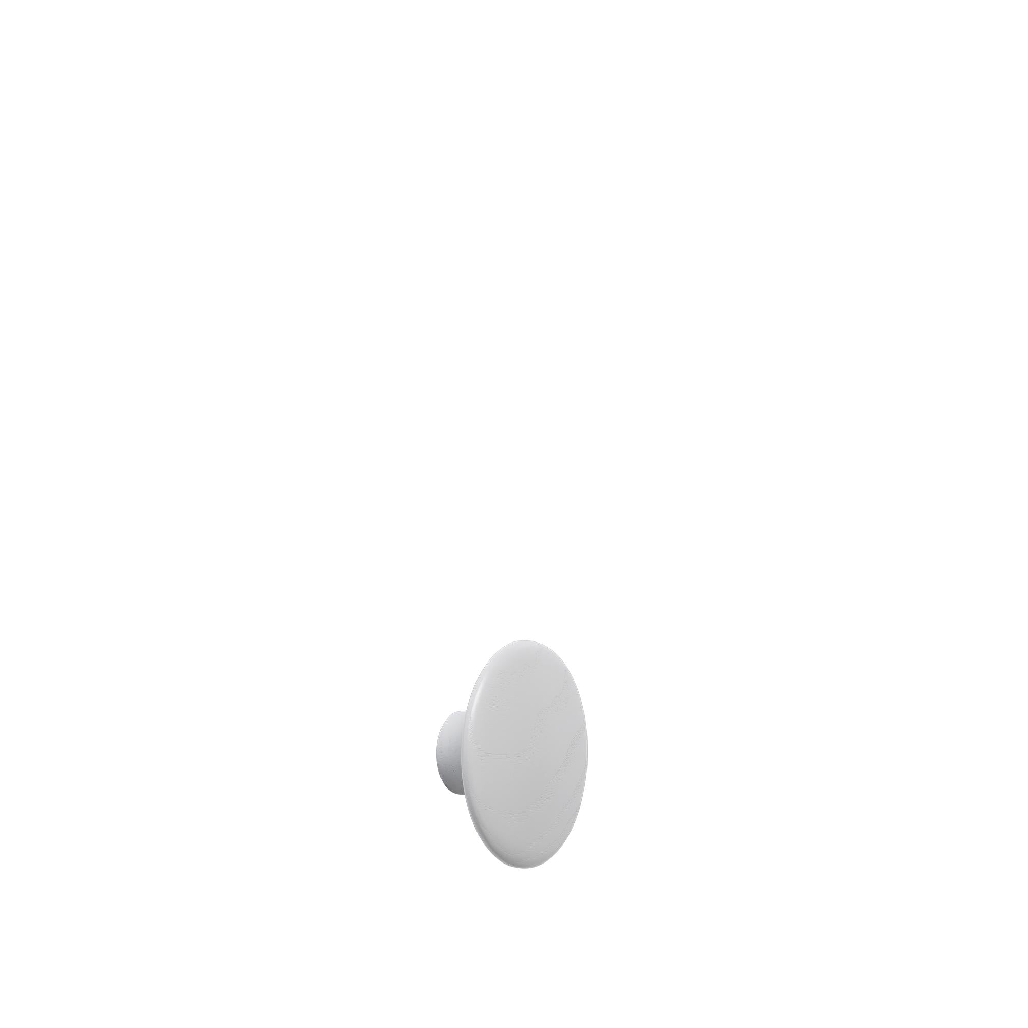 Muuto The Dots Hook Wood Greywood Ø 13 cm, gris