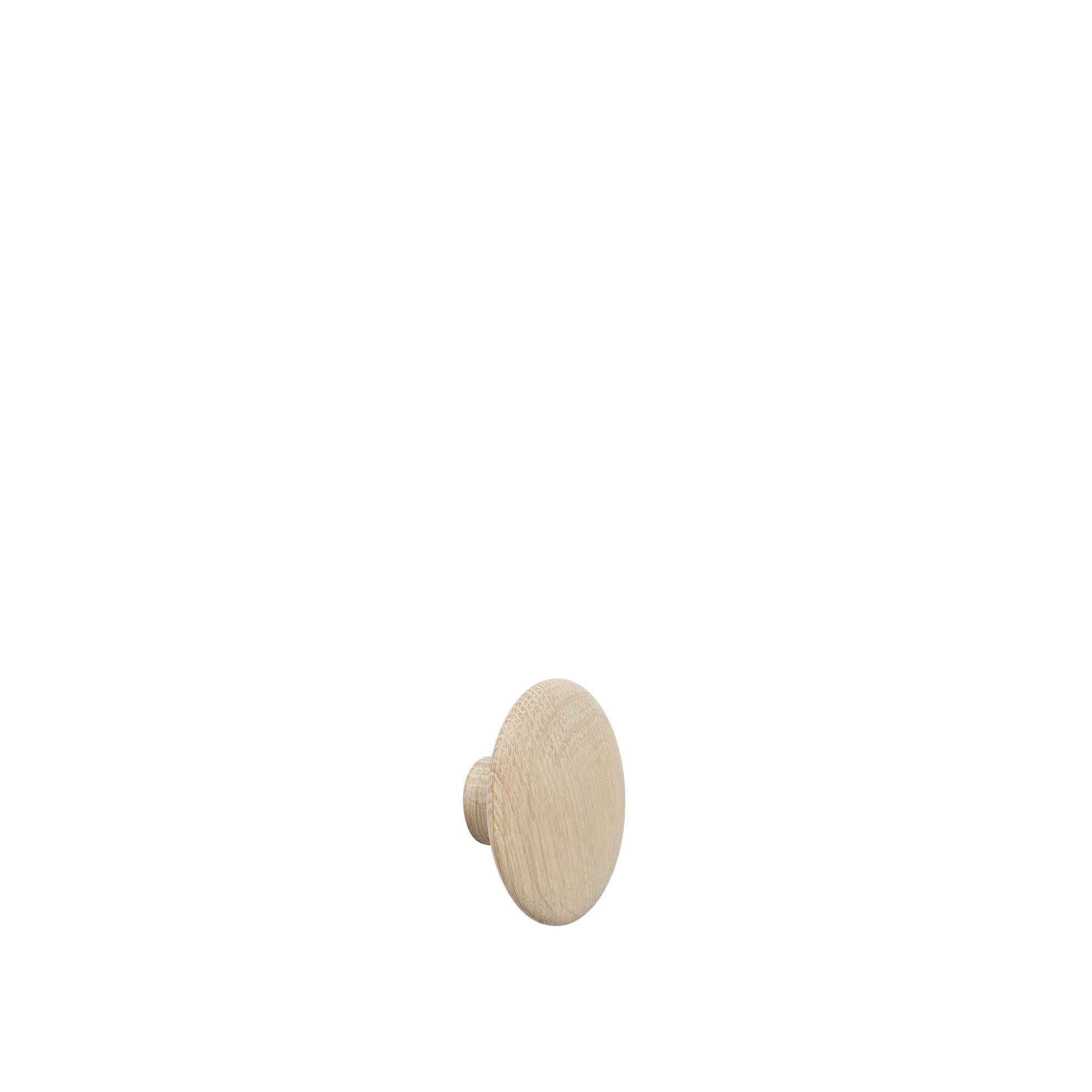 Muuto The Dots Hook Wood Oak, ø 13 Cm