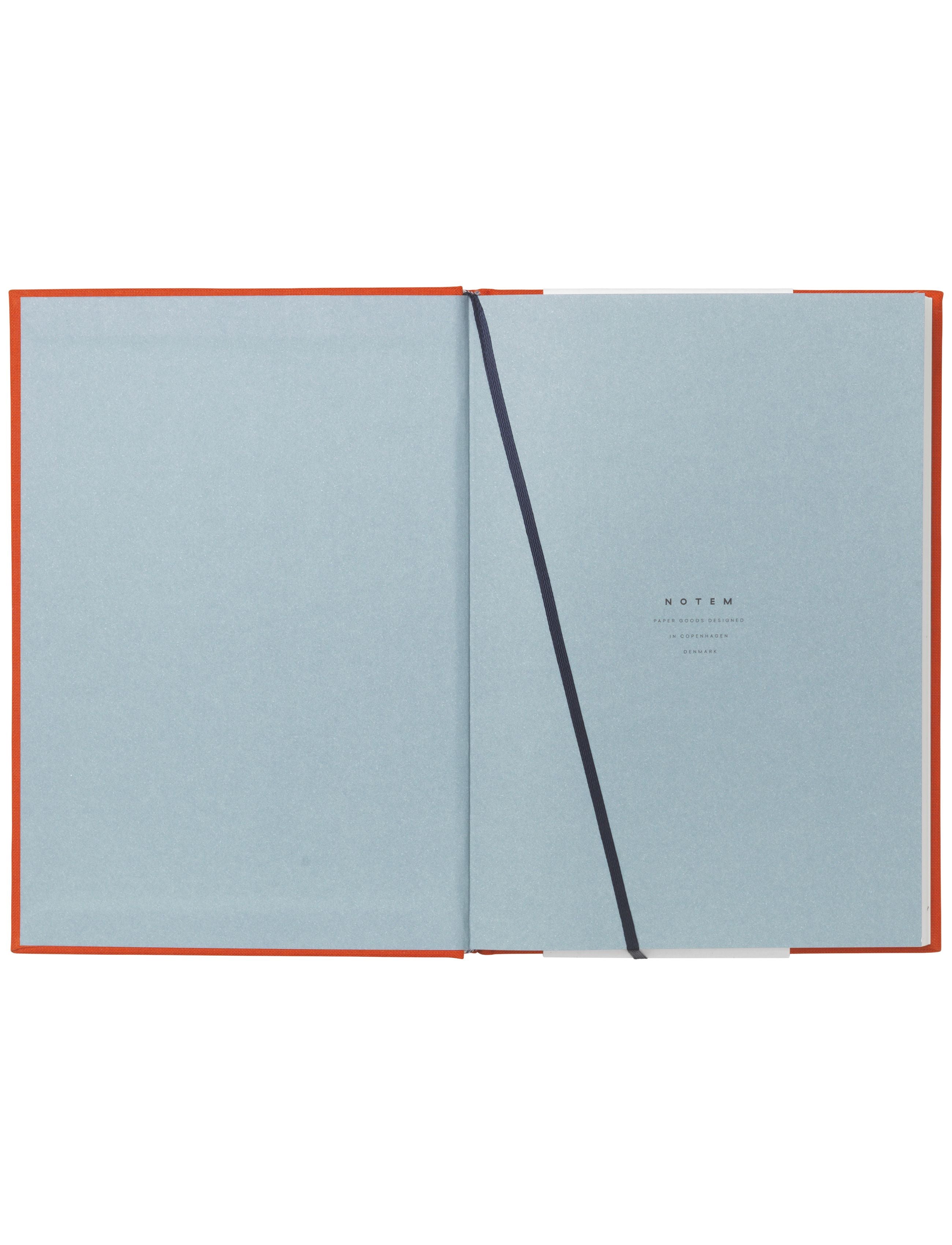 [product_category]-Notem Studio Even Notebook Medium, Bright Red Cloth-Notem Studio-5713990000510-0503008-NOT-2