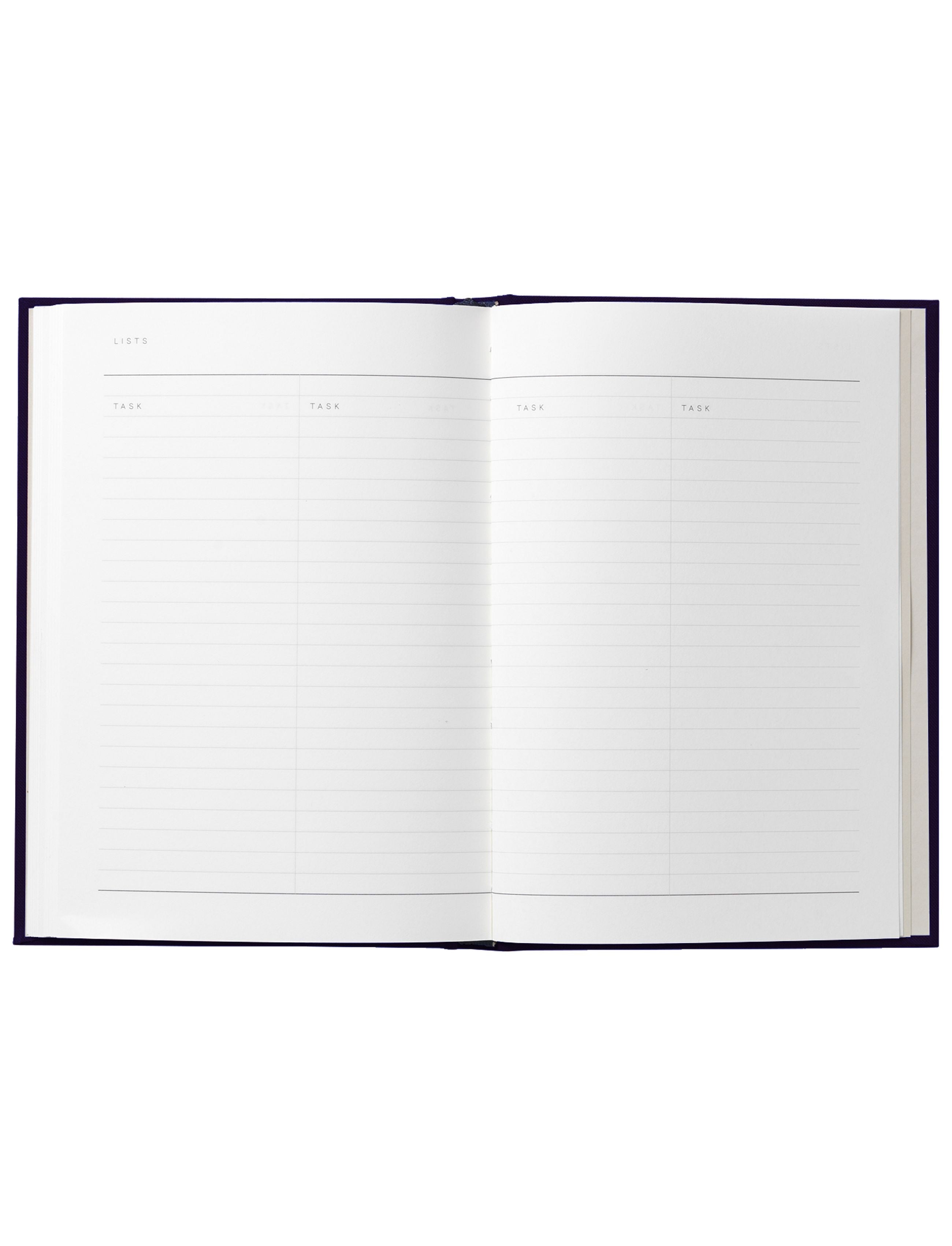 [product_category]-Notem Studio Even Weekly Journal Medium, Dusty Blue Cloth-Notem Studio-5713990000244-0503004-NOT-5