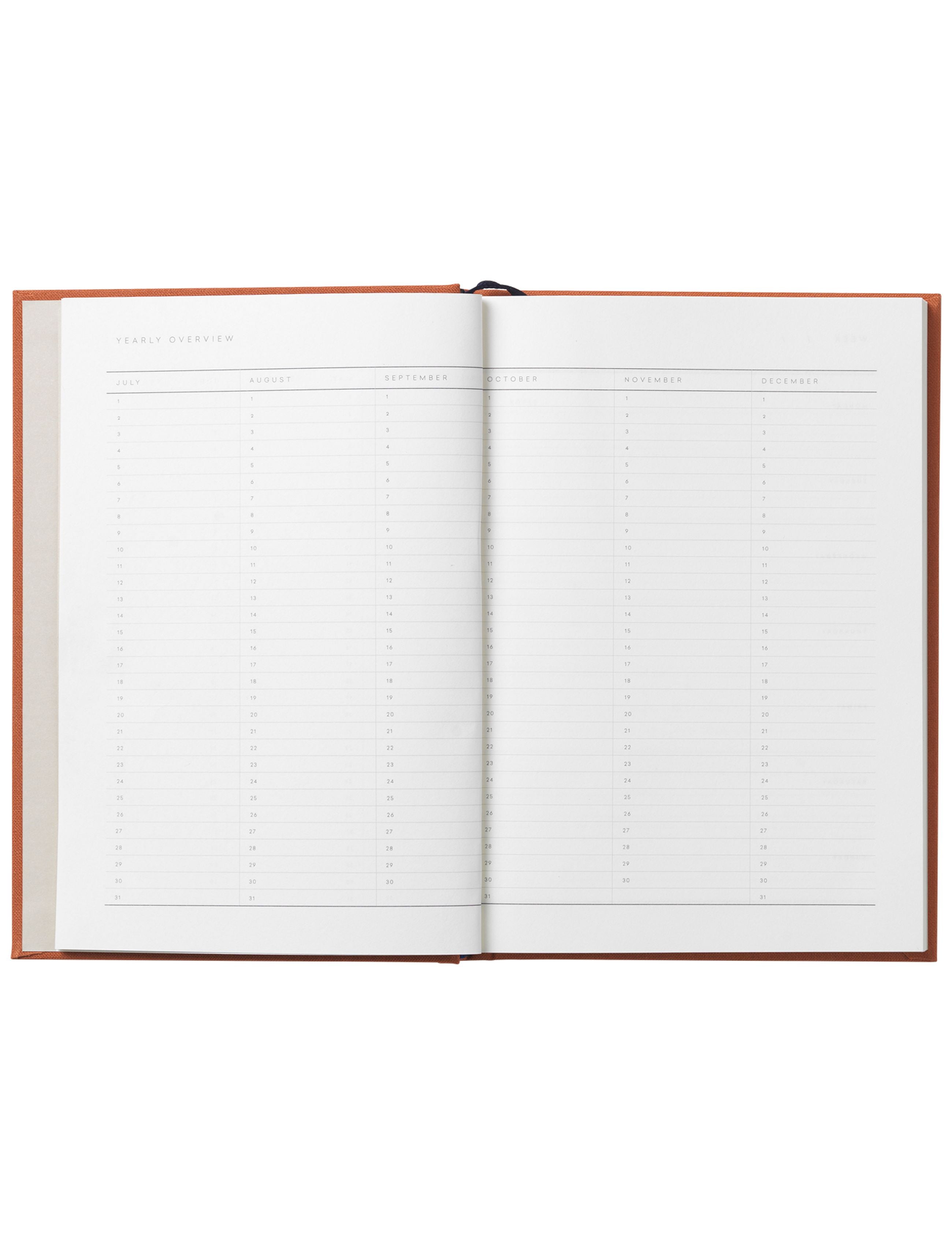 [product_category]-Notem Studio Even Weekly Journal Medium, Sienna Cloth-Notem Studio-5713990000190-0503002-NOT-3