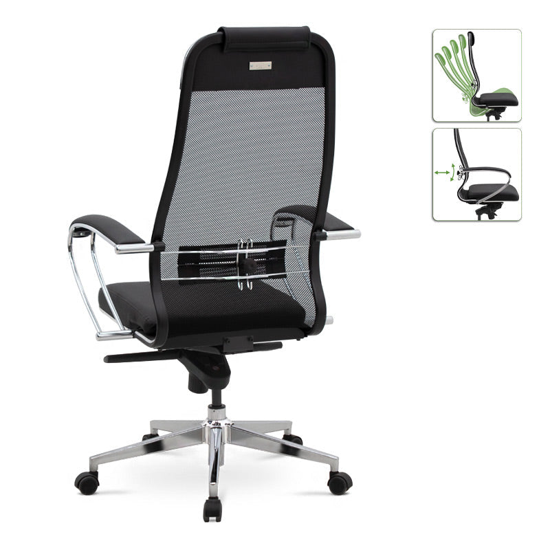 [product_category]-Office Chair CHEF Black-Cyan Bella-RK21064-2