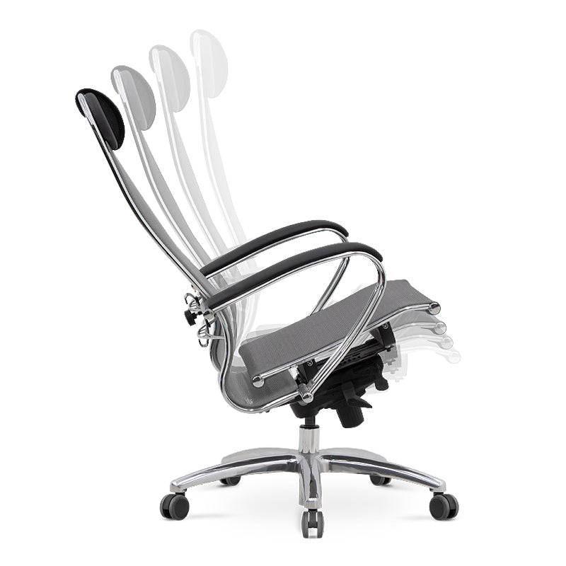 [product_category]-Office Chair CHEF Grey - Black-Cyan Bella-RK21065-6