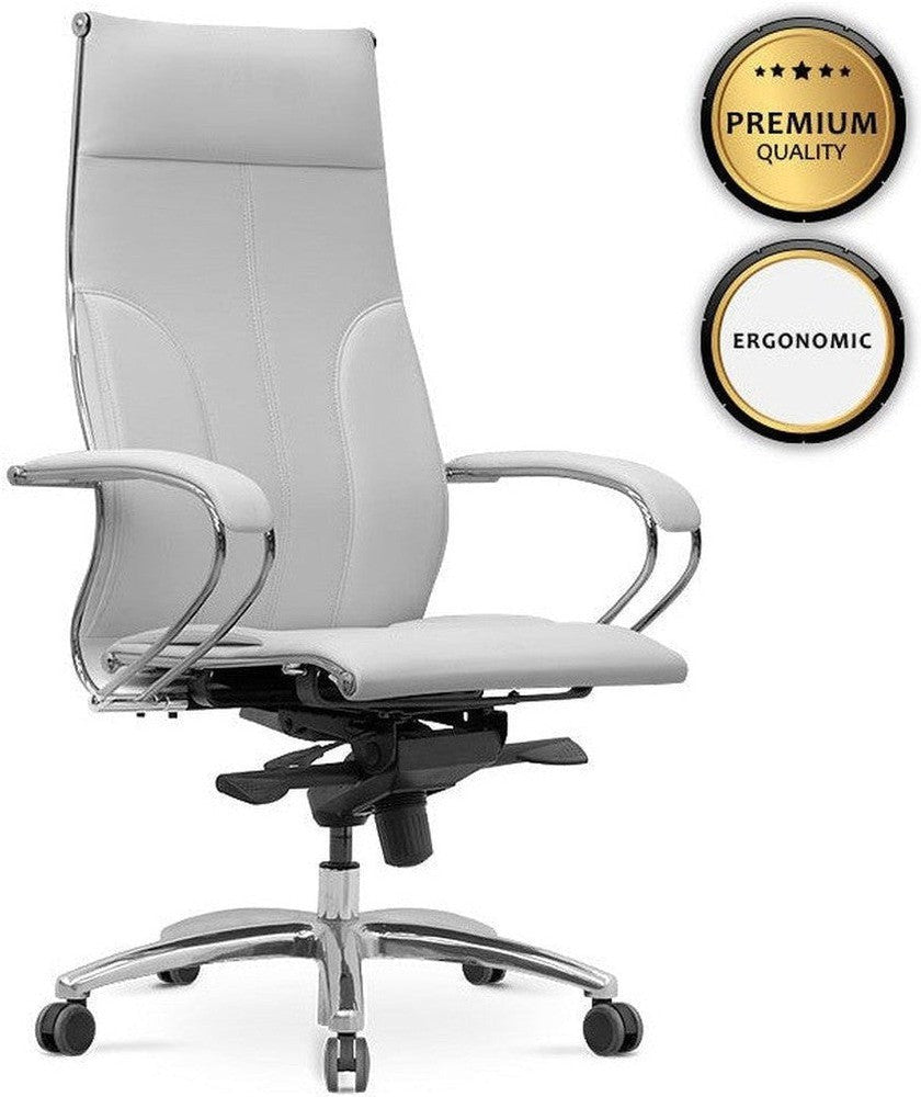 [product_category]-Office Chair LEADER White 70x70x122/134cm-Cyan Bella-RK21075-1