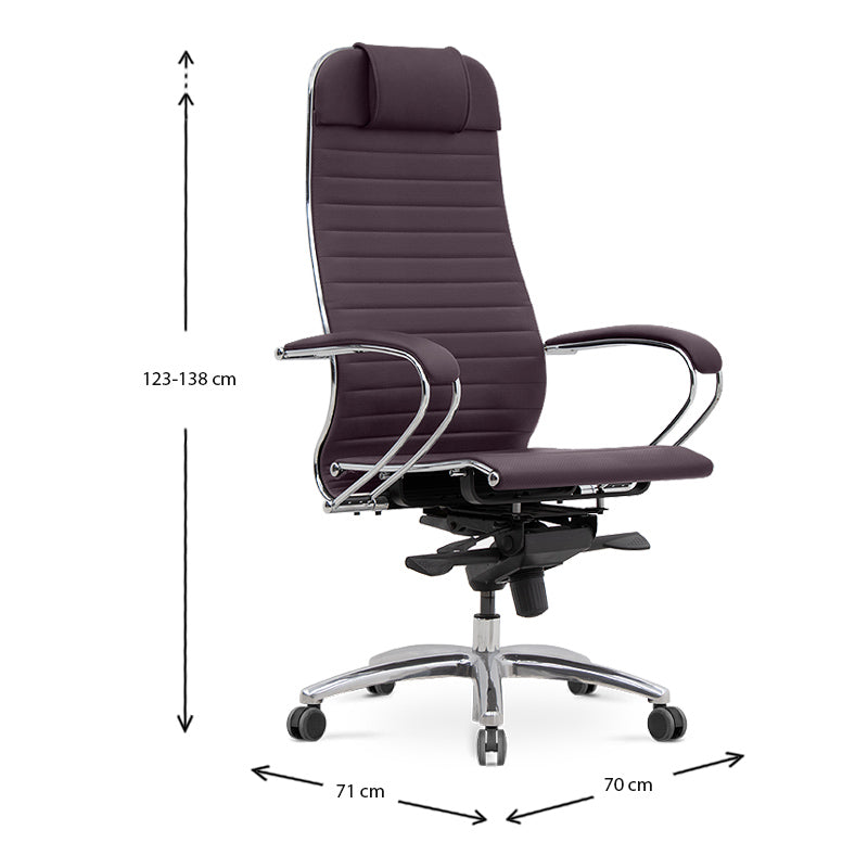 [product_category]-Office Chair TOMBA Bordeaux-Cyan Bella-RK21067-10