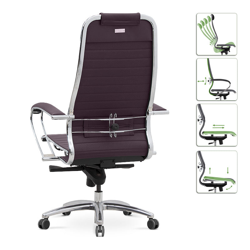 [product_category]-Office Chair TOMBA Bordeaux-Cyan Bella-RK21067-2
