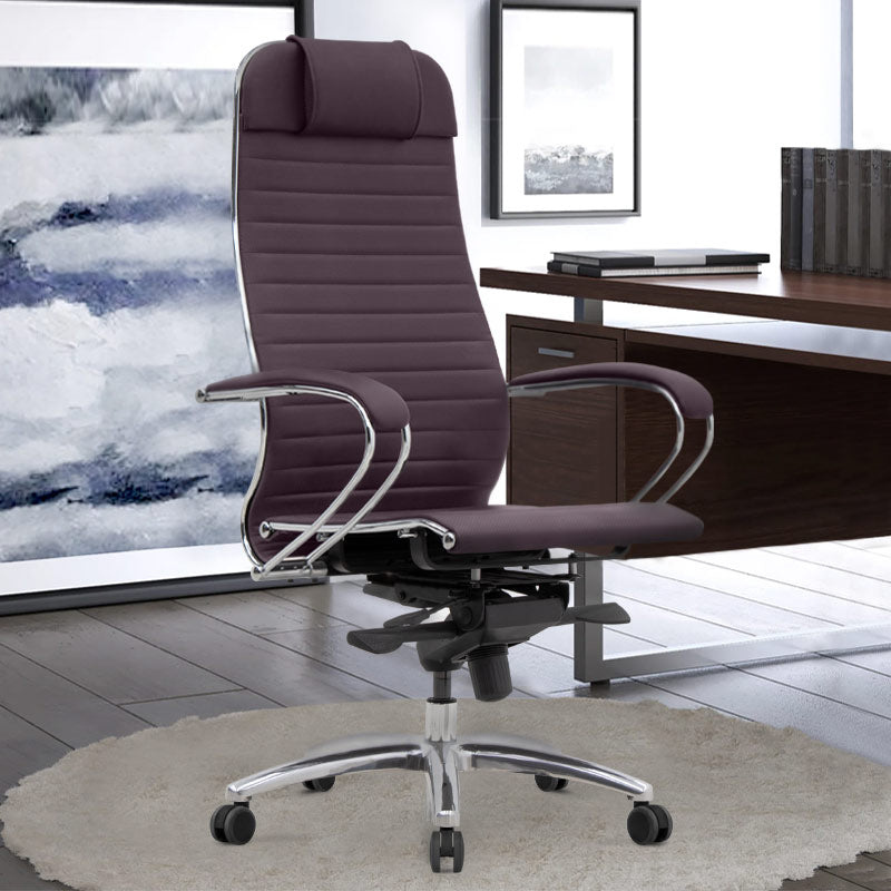 [product_category]-Office Chair TOMBA Bordeaux-Cyan Bella-RK21067-3