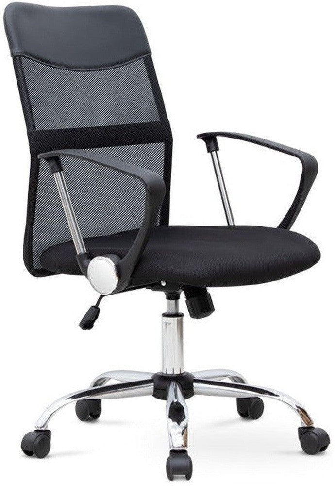 [product_category]-Office Chair YANICK Black 59x57x95/105cm-Cyan Bella-RK22509-1