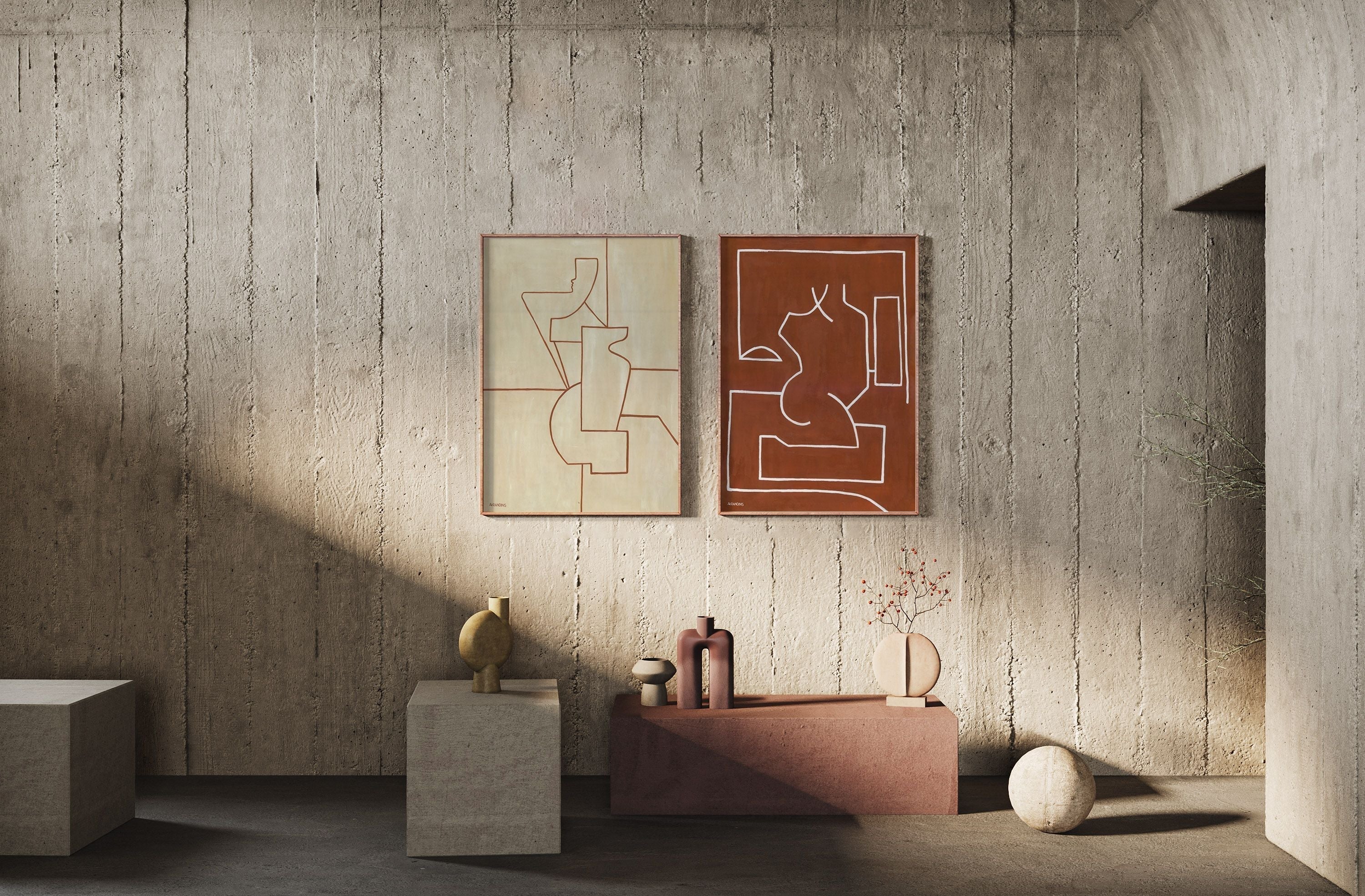 [product_category]-Paper Collective Antic Ideal 01 Poster, 50 X70 Cm-Paper Collective-5713450018758-20041-PAP-2