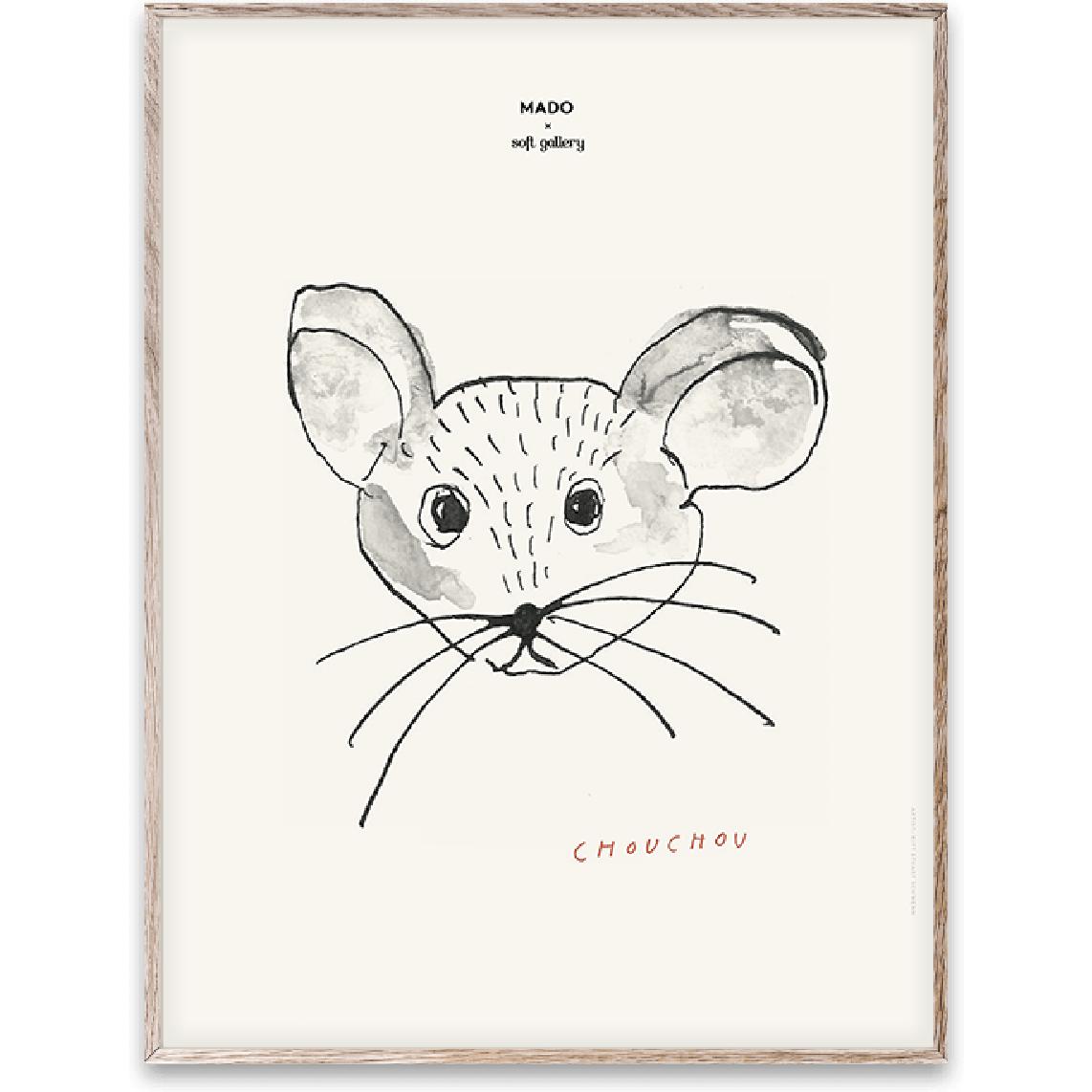 [product_category]-Paper Collective Chou Chou Poster, 30x40 Cm-Paper Collective-5713450006960-M2106-PAP-1