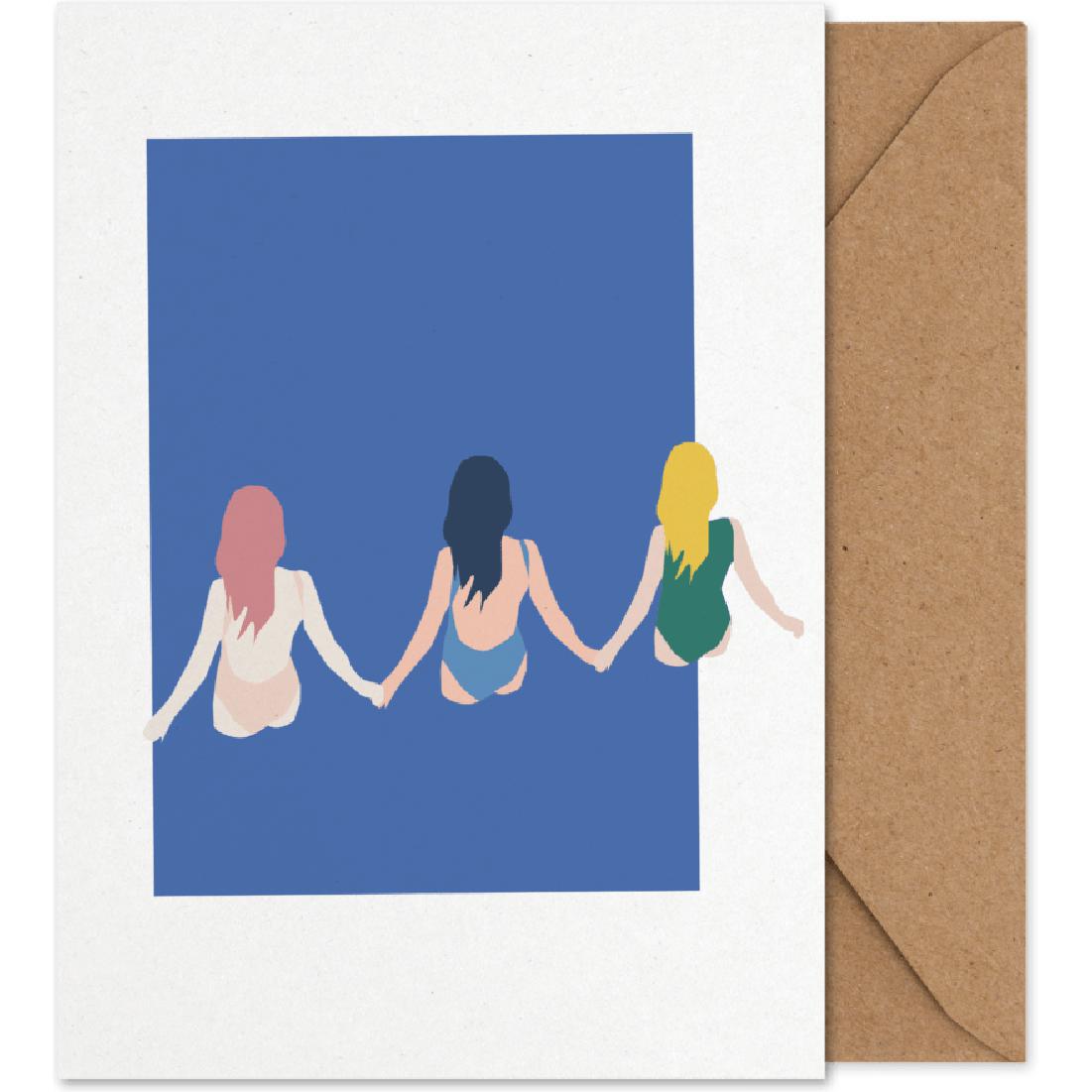 [product_category]-Paper Collective Girls Art Card-Paper Collective-5713450009701-3163-PAP-1