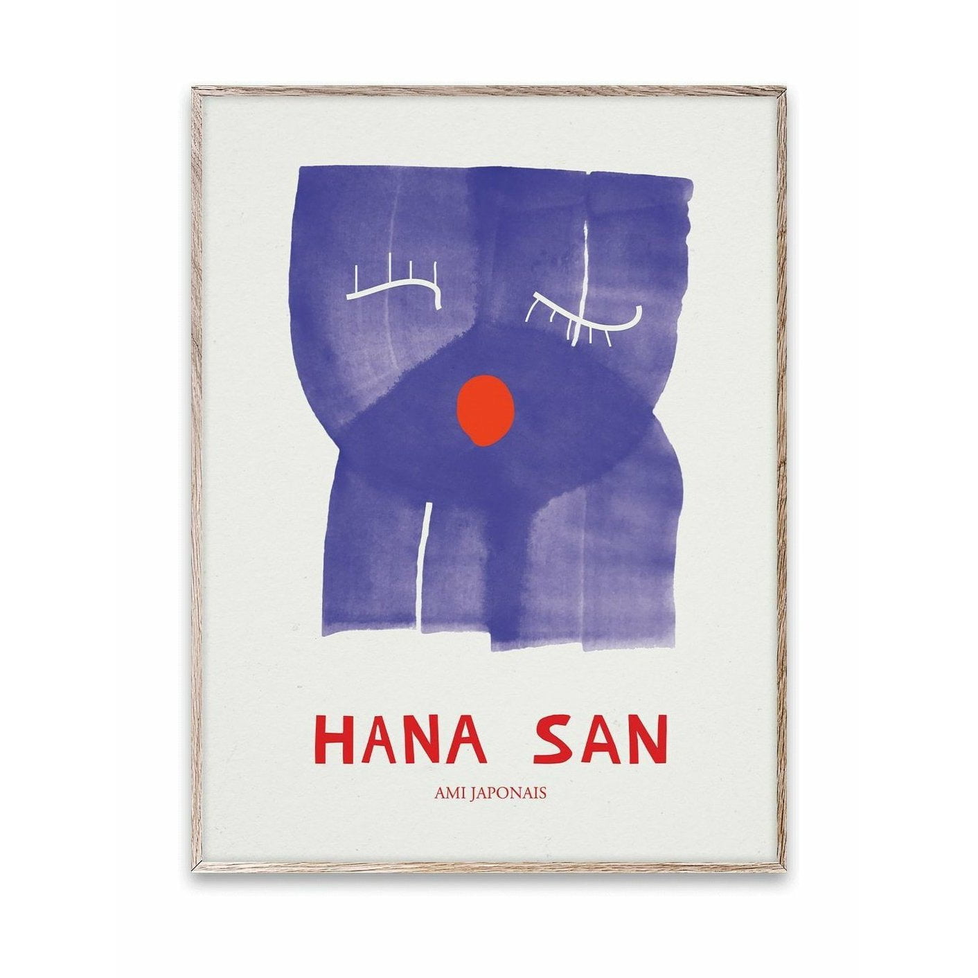 Papierkollektiv Hana San Poster, 30 x 40 cm