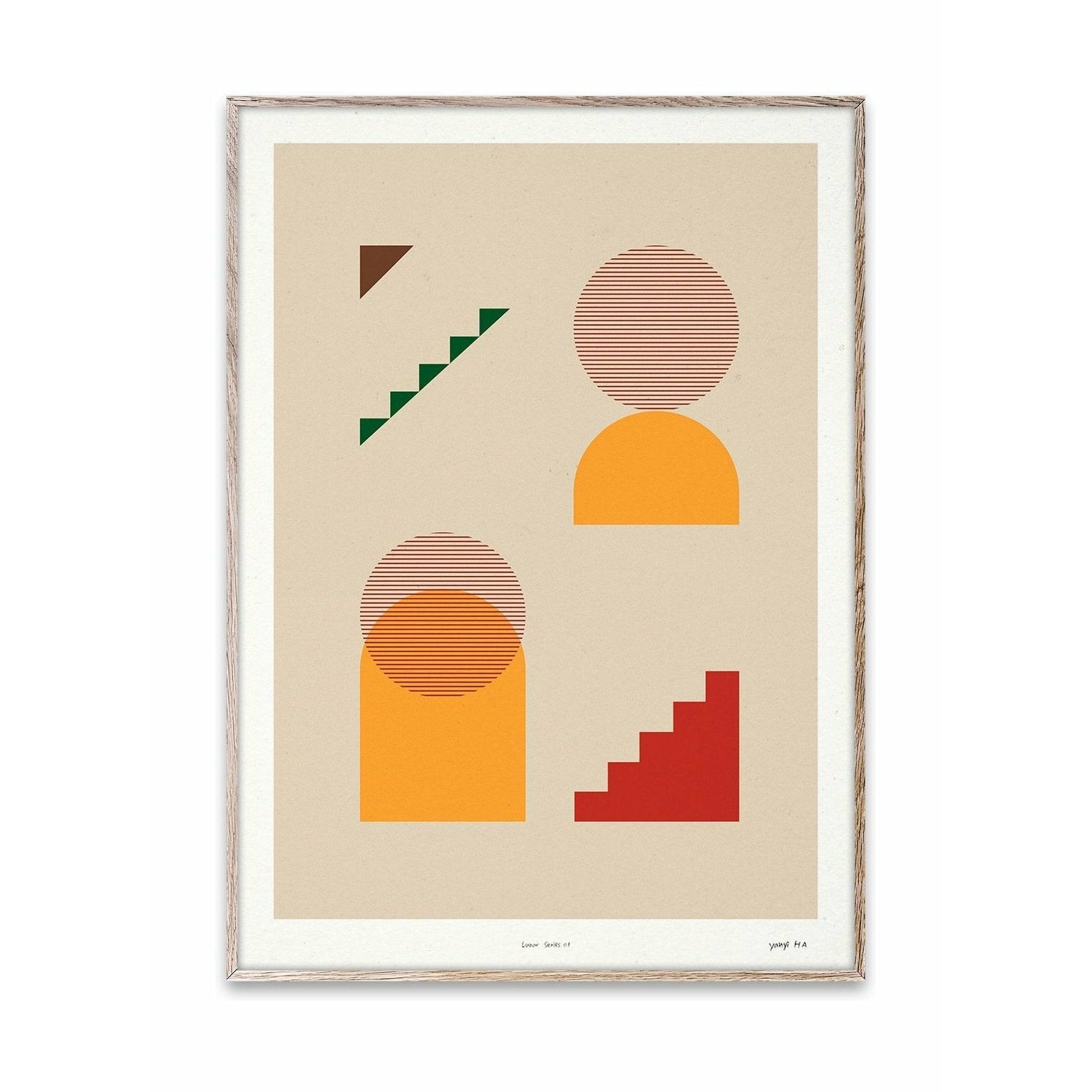 Paper Collective Lunar 01 Poster, 50x70 Cm