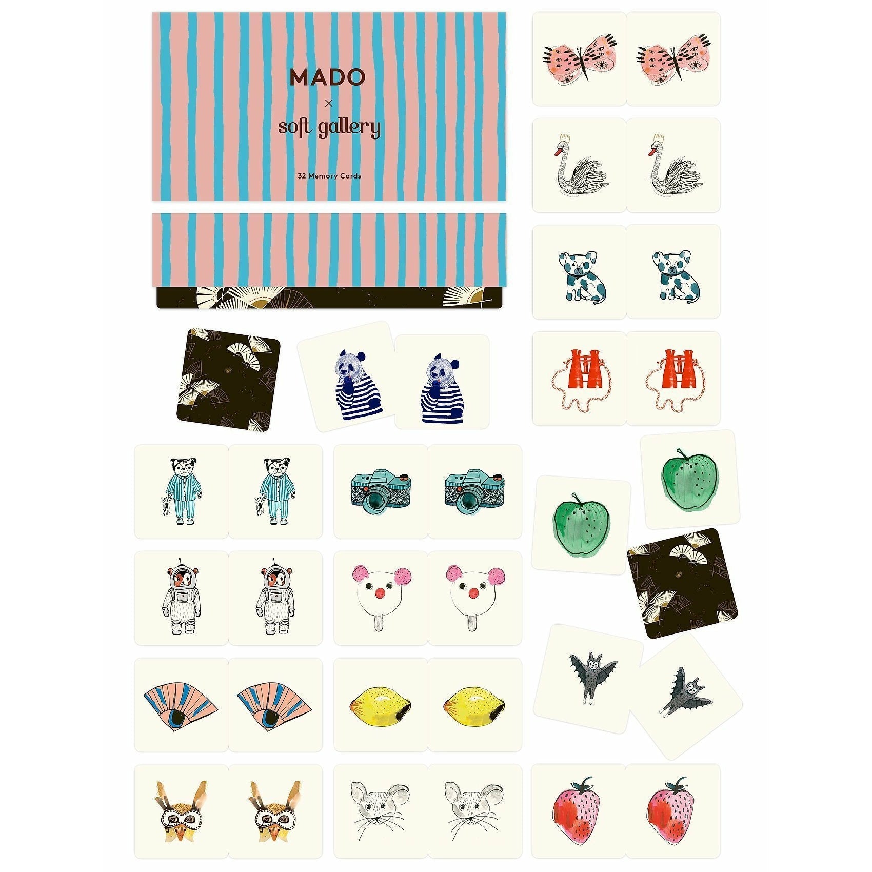 Paper Collective Mado X Soft Gallery Memory Game