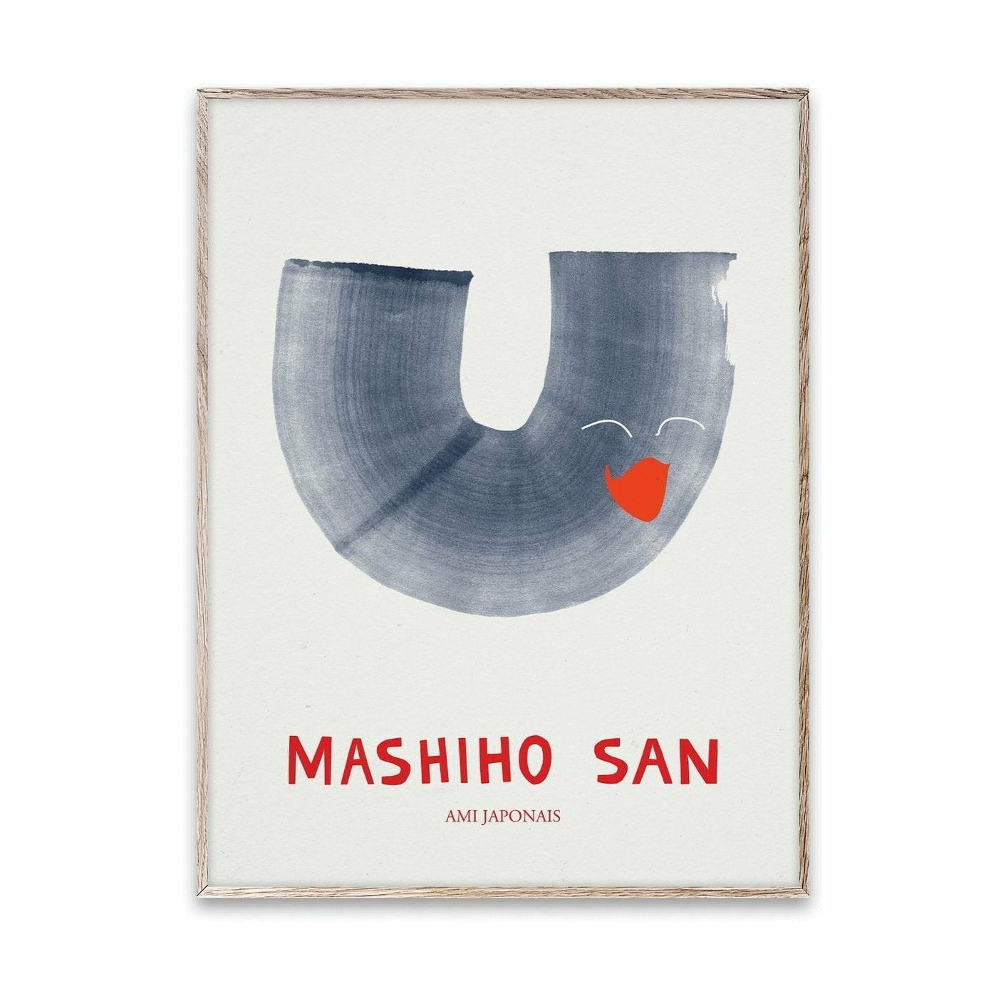 Papperskollektiv Mashiho San Poster, 30x40 cm