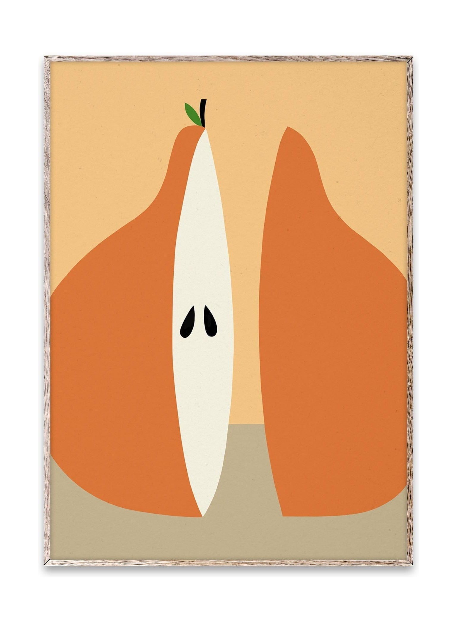 Paper Collective Poire Poster, 50 X70 Cm