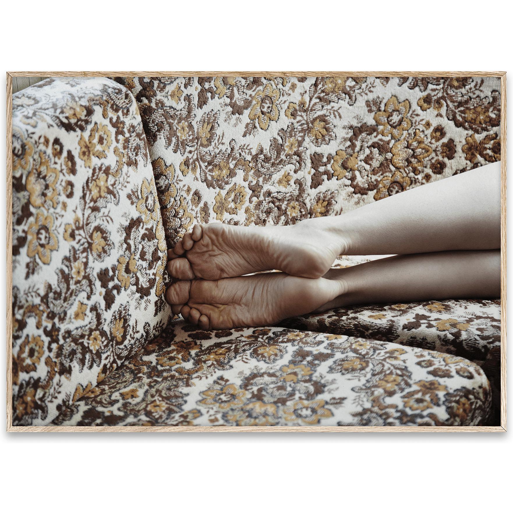 Paper Collective Restless Feet Poster, 70x50 Cm