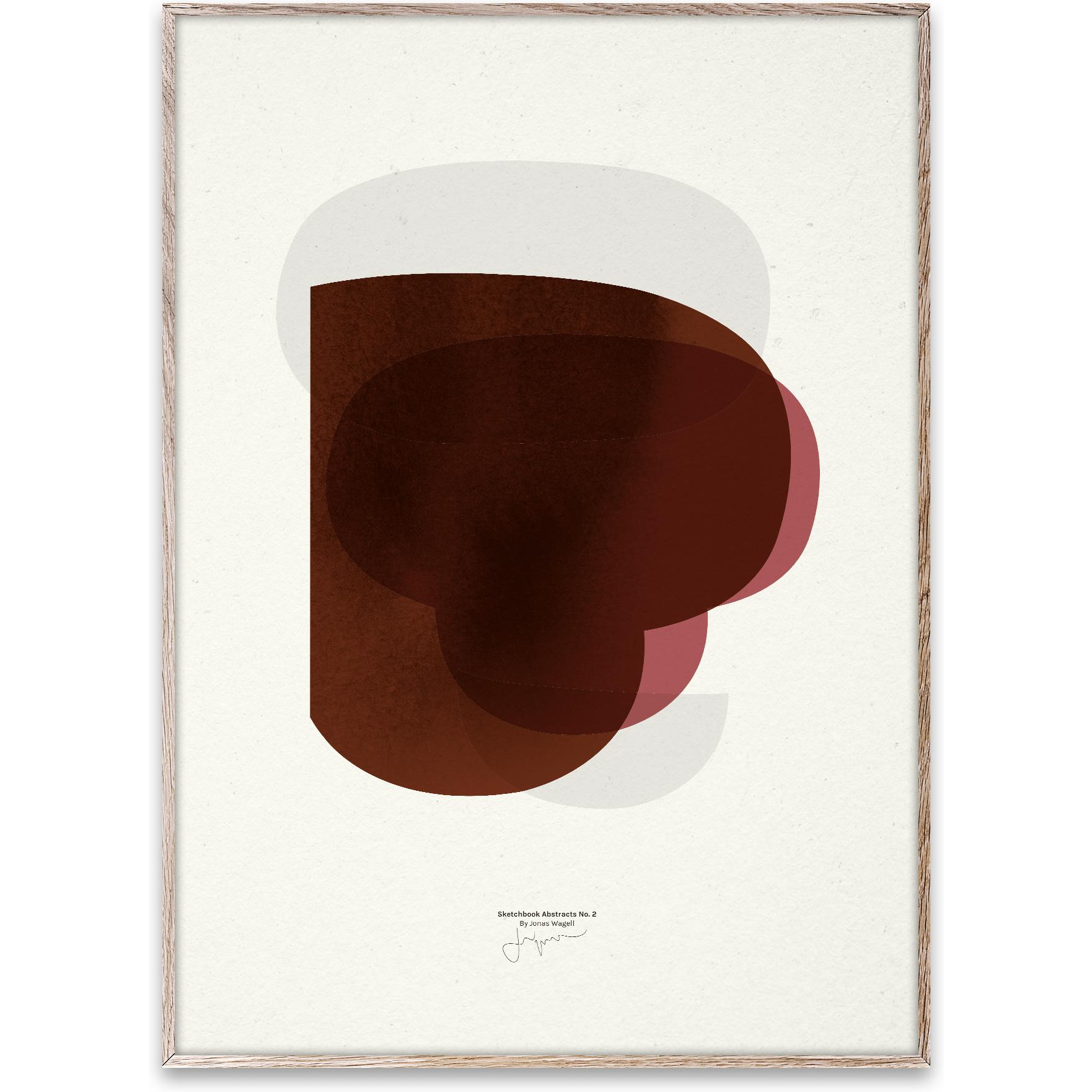 [product_category]-Paper Collective Sketchbook Abstract 02 Poster, 30x40 Cm-Paper Collective-5713450008025-13011-PAP-1