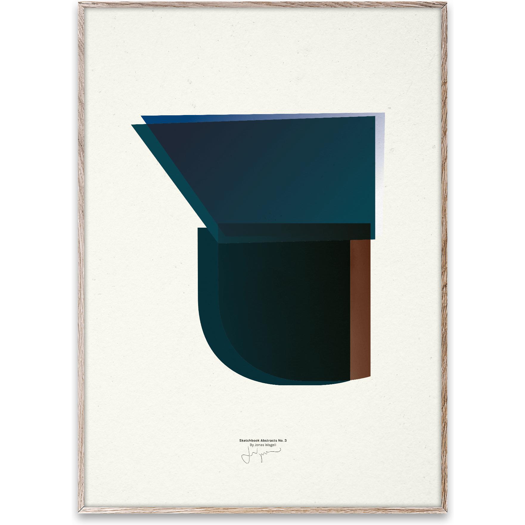 [product_category]-Paper Collective Sketchbook Abstract 03 Poster, 50x70 Cm-Paper Collective-5713450008056-13014-PAP-1