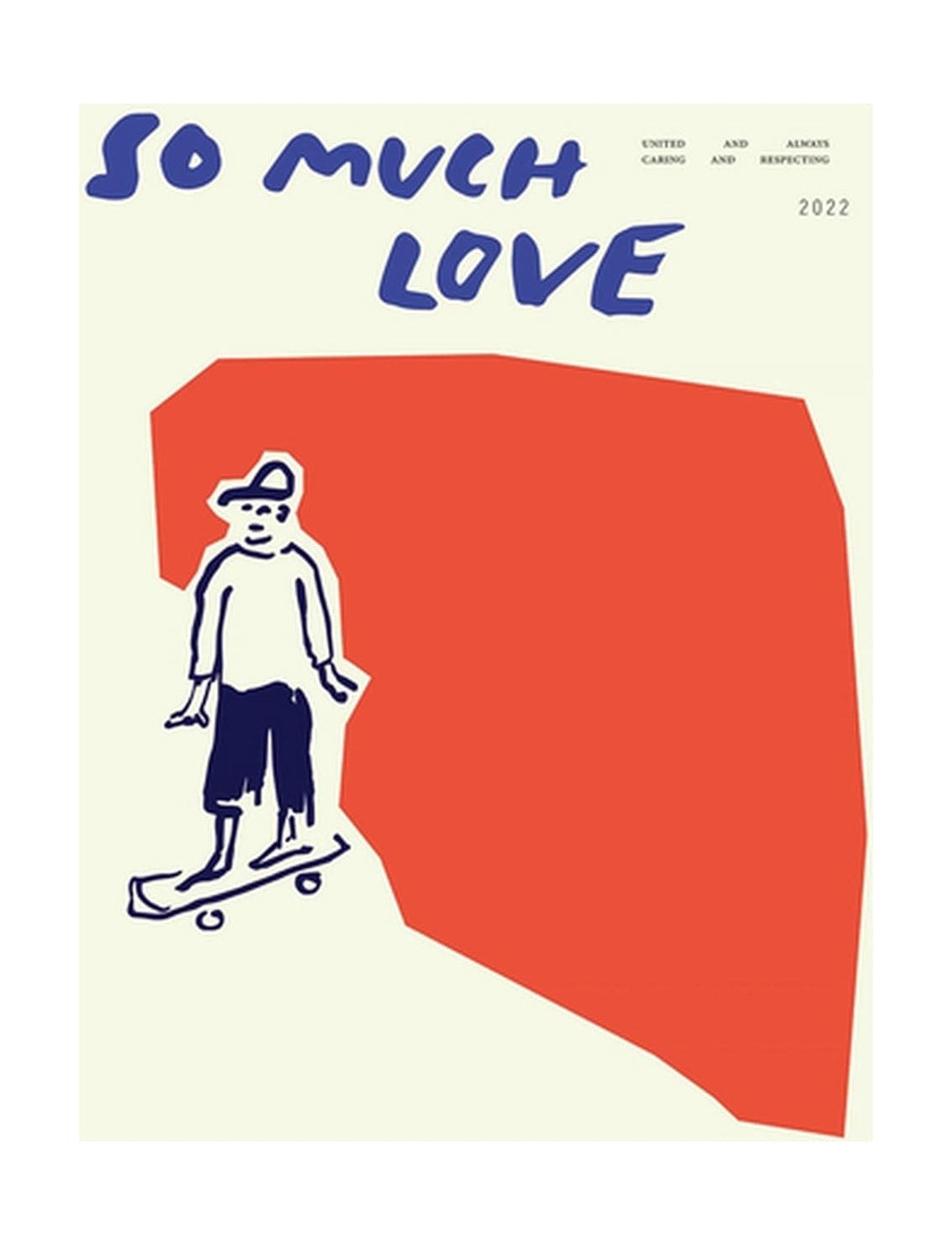 [product_category]-Paper Collective So Much Love Skateboard Poster, 30x40 Cm-Paper Collective-5713450014149-M5106-PAP-1