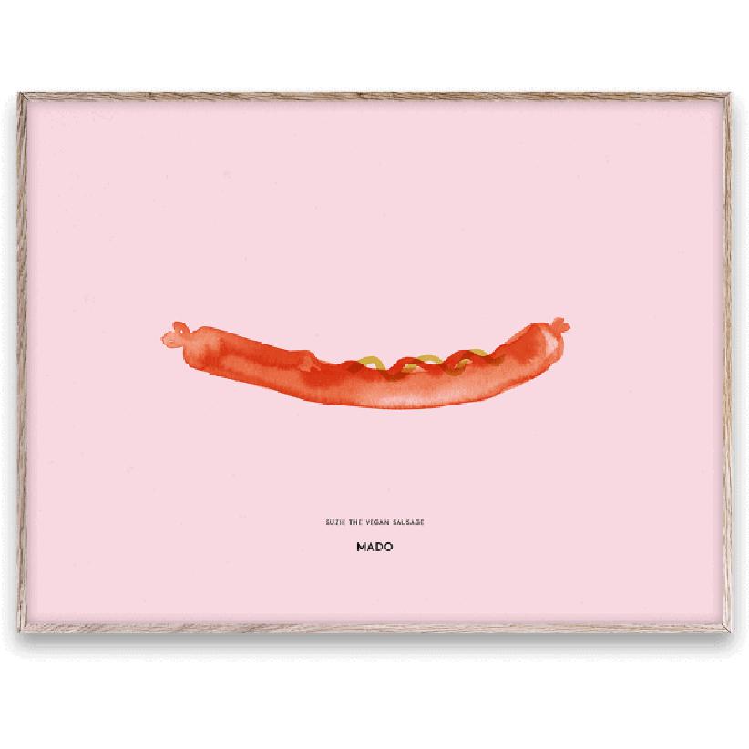 [product_category]-Paper Collective Suzie The Vegan Sausage Poster, 30x40 Cm-Paper Collective-5713450005499-M1110-PAP-1