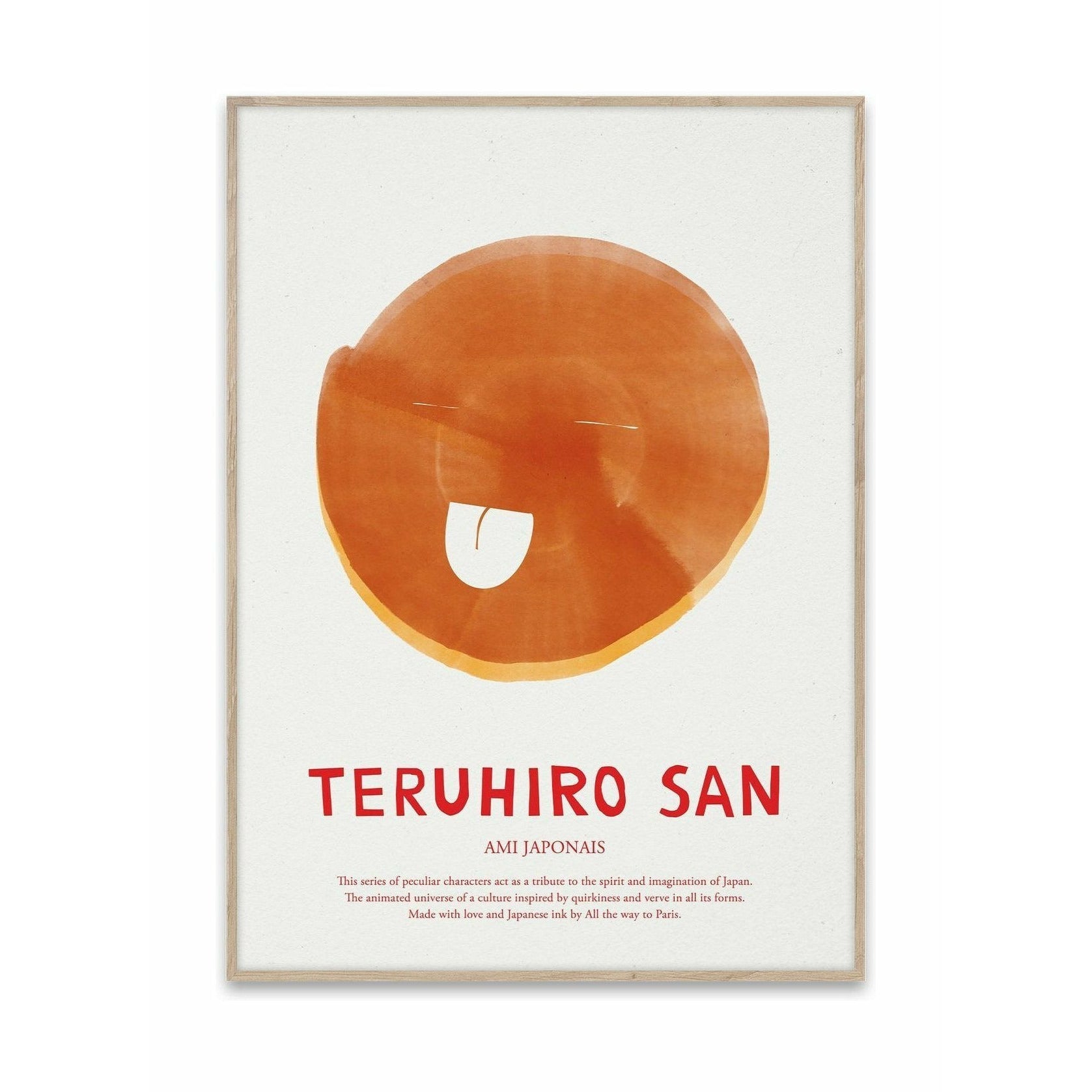 Papperskollektiv Teruhiro San Poster, 50x70 cm