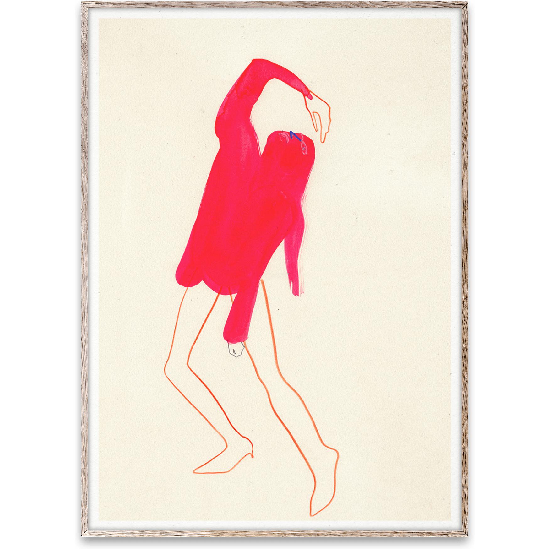 Paper Collective The Pink Pose Affiche, 30x40 cm