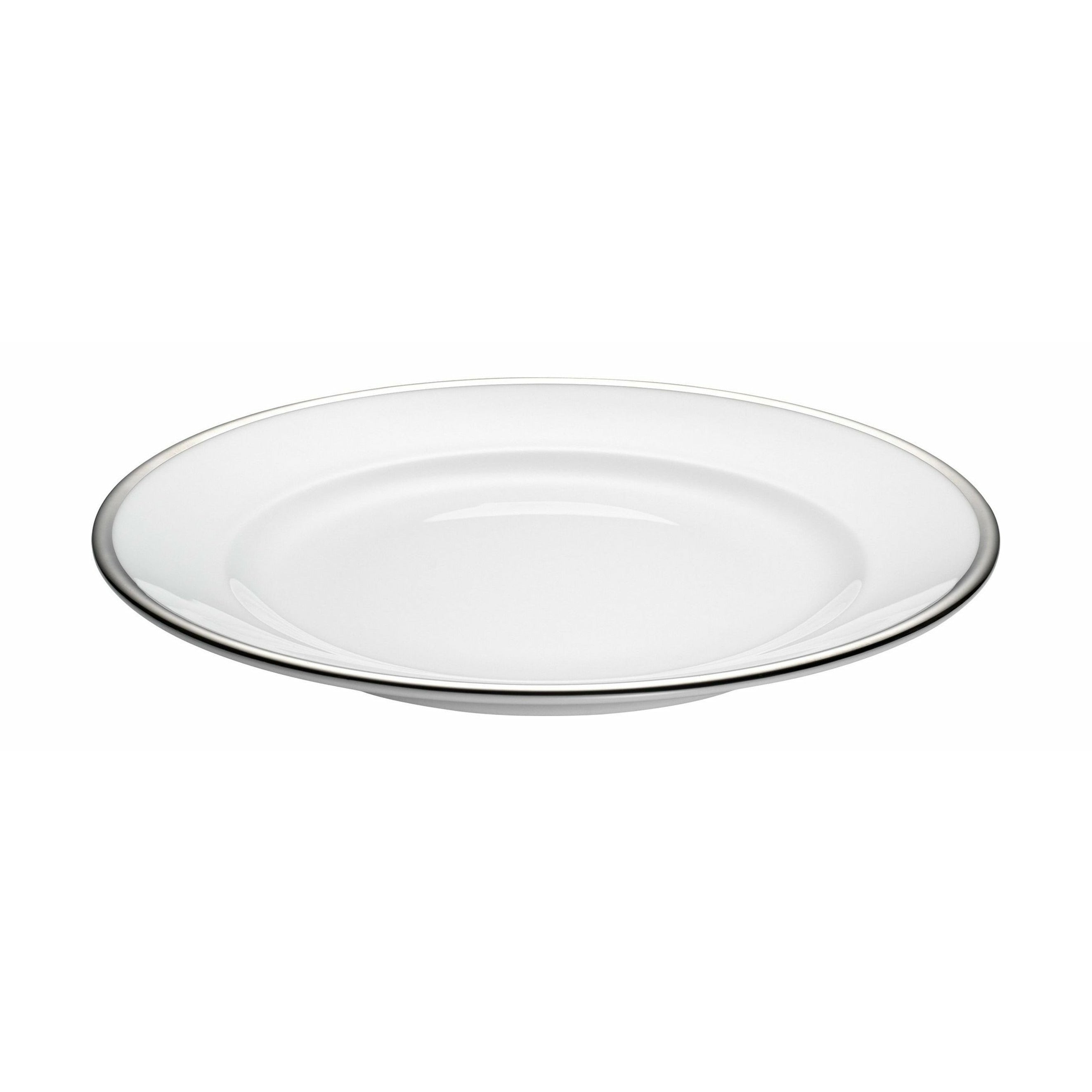 [product_category]-Pillivuyt Bistro Plate ø 24 Cm, White/Silver-Pillivuyt-3050911040043-210124 HS-PIL-1