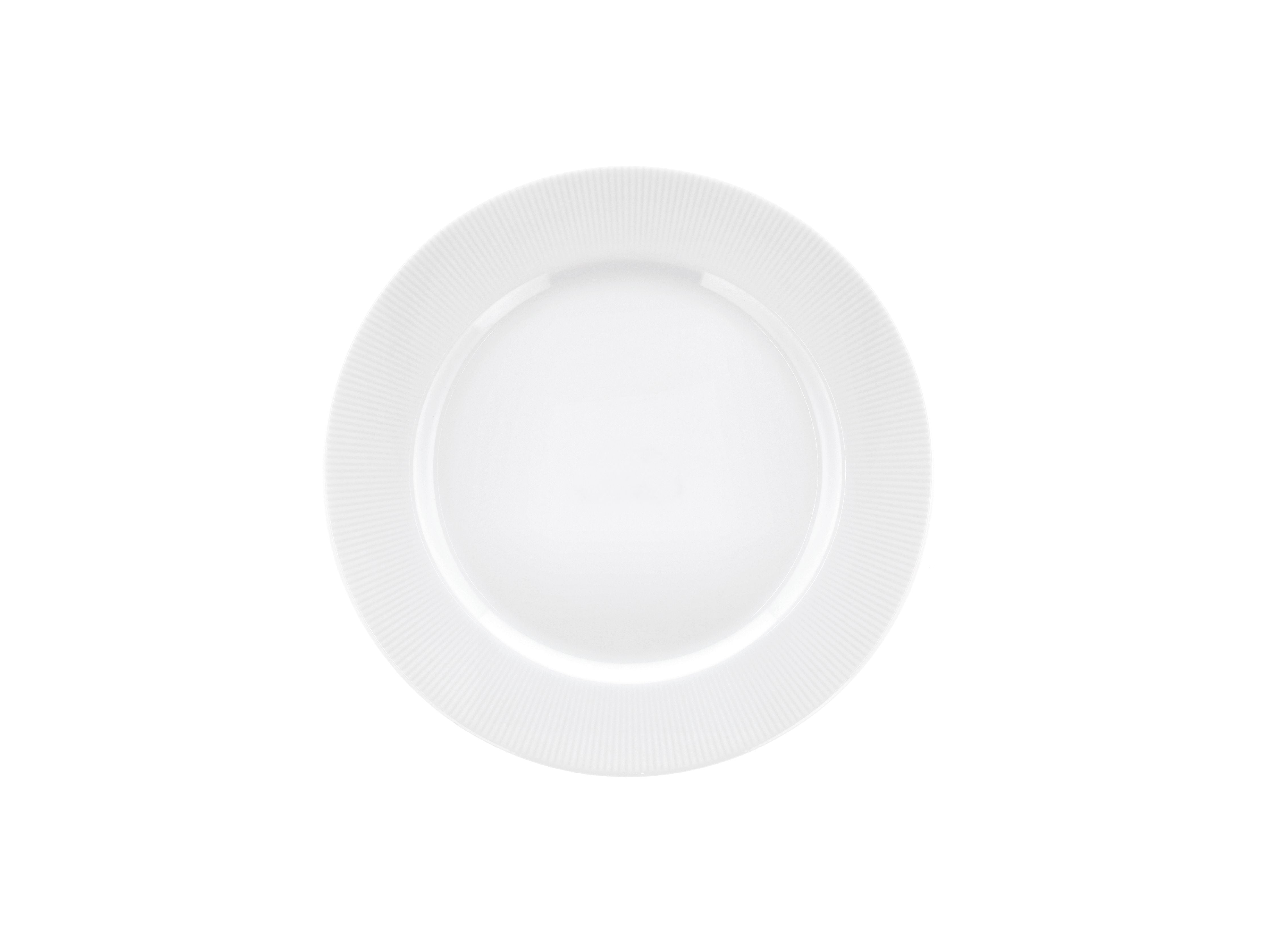 [product_category]-Pillivuyt Eventail Flat Plate With Rim ø22 Cm ,White-Pillivuyt-3050910358774-31430-PIL-2