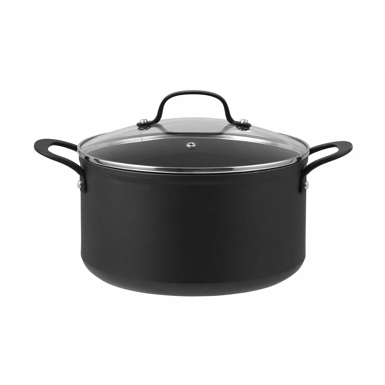 [product_category]-Pillivuyt Gourmet Arc Pot With Glass Lid ø 20 Cm, Black-Pillivuyt Gourmet-3108837126416-20225-PIL-1