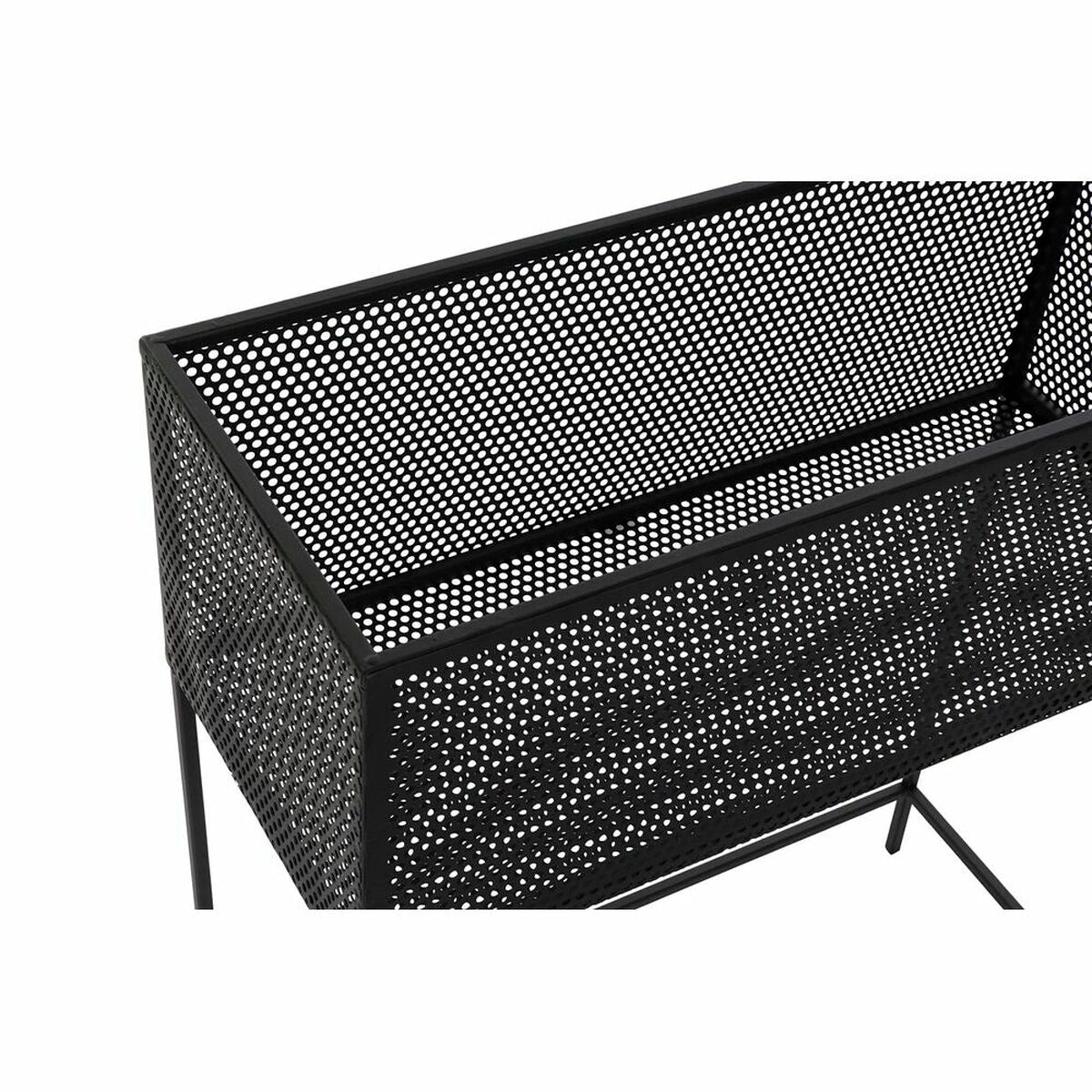 [product_category]-Planter DKD Home Decor Black Metal Loft (60 x 25 x 70 cm)-Bigbuy-S3034548-10