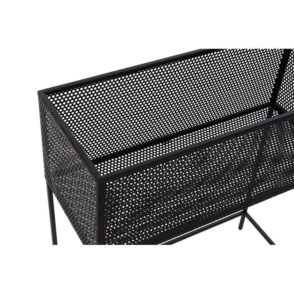 [product_category]-Planter DKD Home Decor Black Metal Loft (60 x 25 x 70 cm)-Bigbuy-S3034548-12