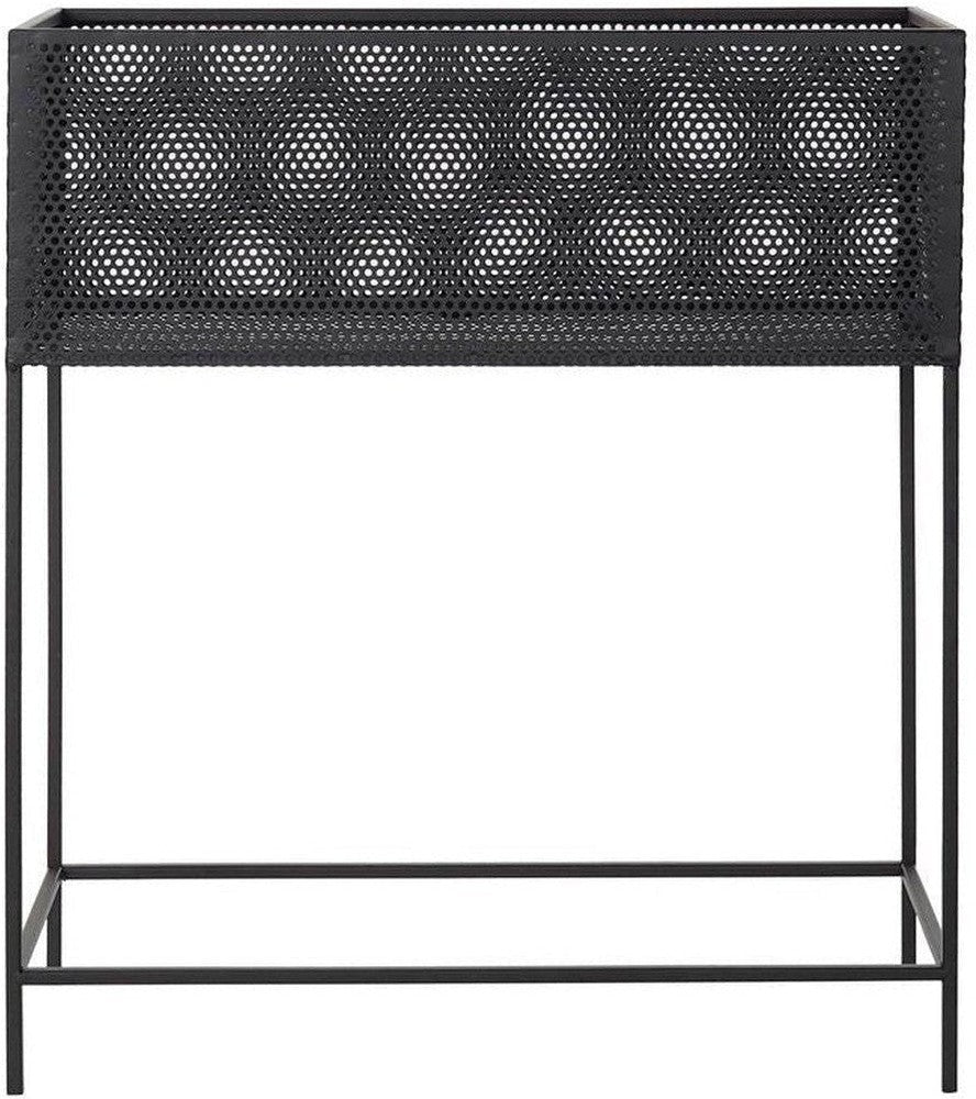 [product_category]-Planter DKD Home Decor Black Metal Loft (60 x 25 x 70 cm)-Bigbuy-S3034548-1