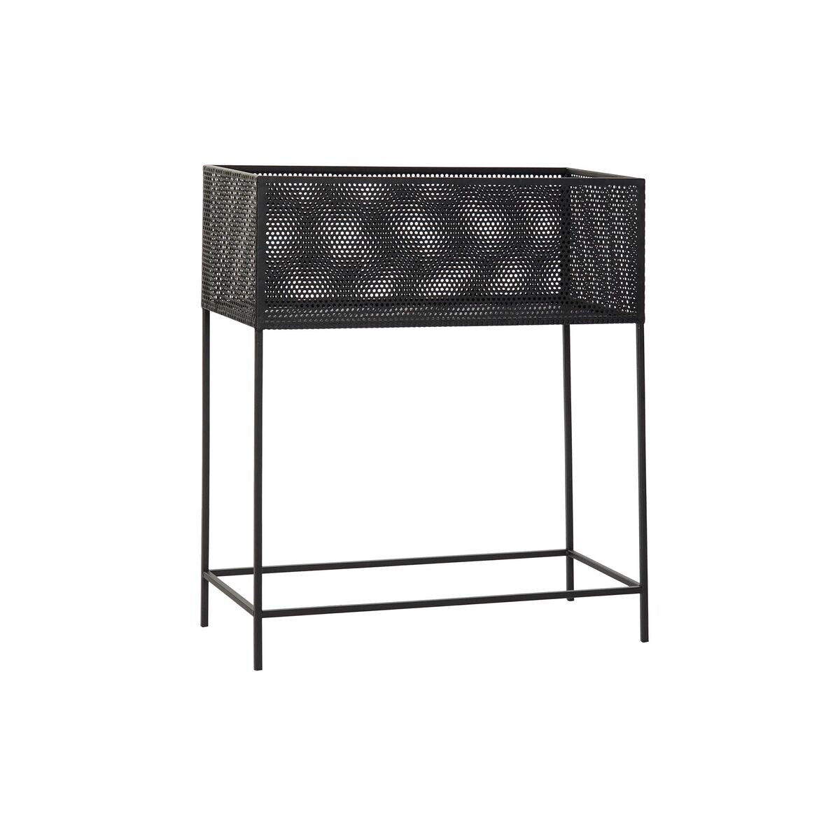 [product_category]-Planter DKD Home Decor Black Metal Loft (60 x 25 x 70 cm)-Bigbuy-S3034548-4
