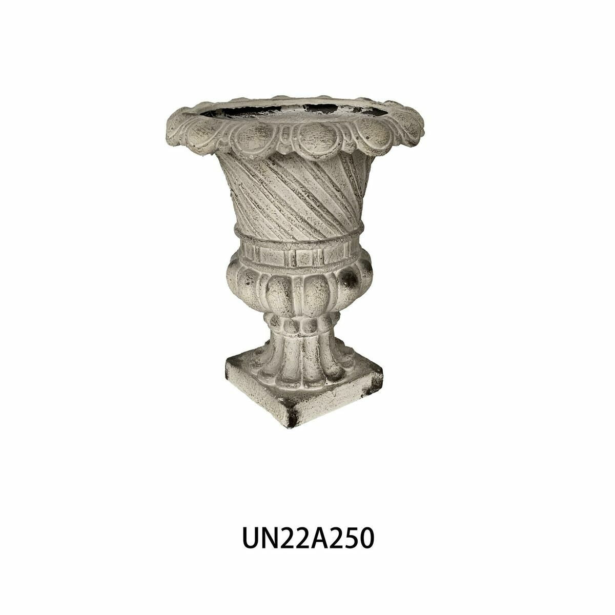 [product_category]-Planter DKD Home Decor White Resin Squared Neoclassical 43 x 43 x 54-Bigbuy-S3040773-3