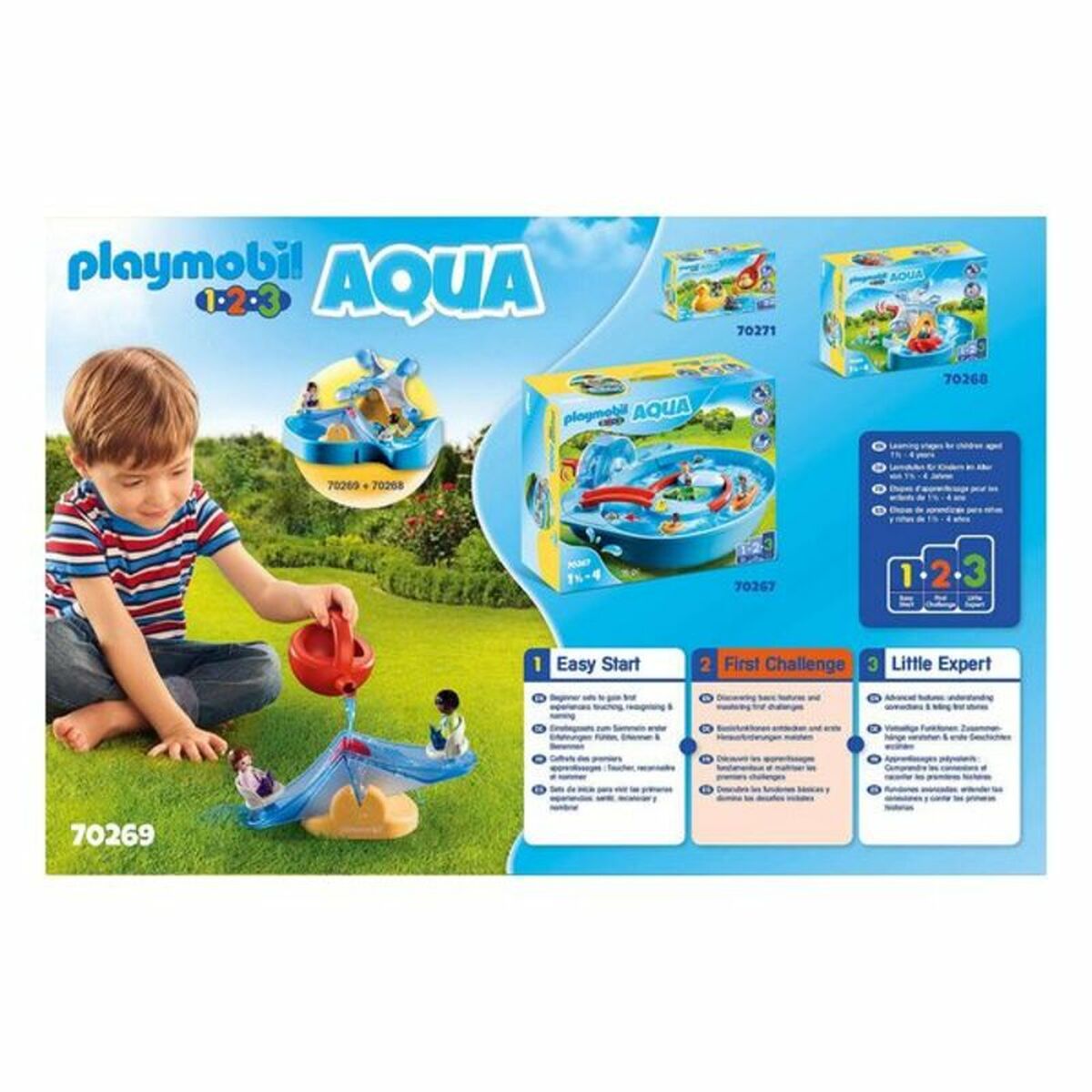 [product_category]-Playset 1,2,3 Water Rocker with Sprinkler Playmobil 70269 ( 7 pcs)-Playmobil-S2410530-3