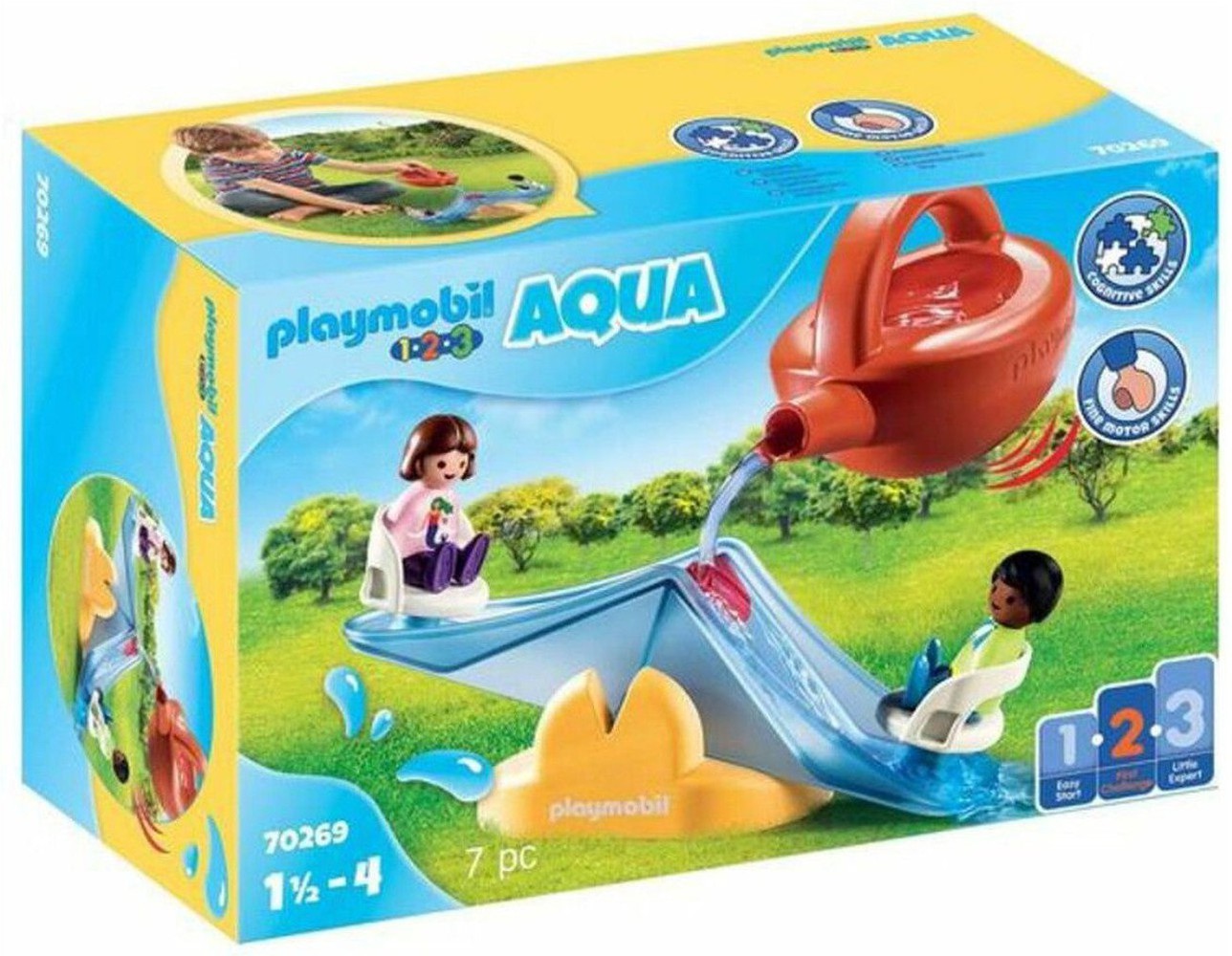 Playset 1,2,3 vattenrockare med sprinkler Playmobil 70269 (7 st)