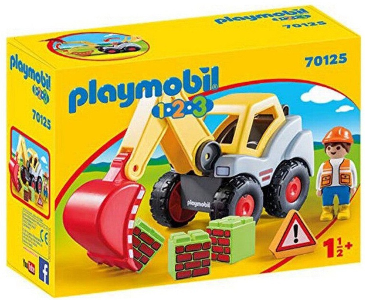 PlaySet 1.2.3 Construction Playmobil 70125 (6 st)