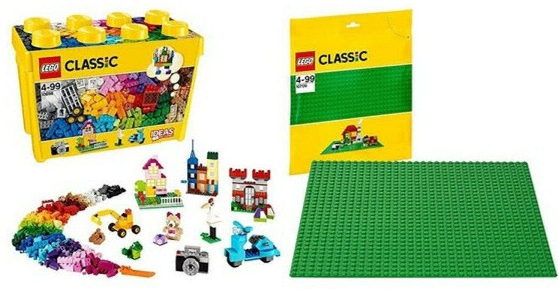 [product_category]-Playset Brick Box Lego Classic 10698 (790 pcs)-Bigbuy-S2410729-1