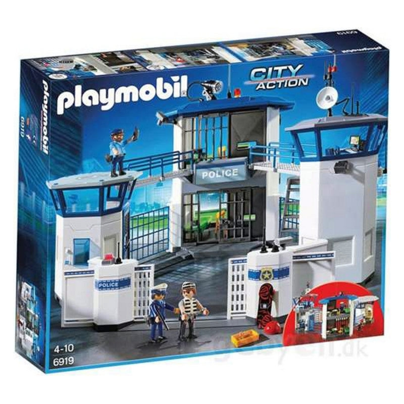 [product_category]-Playset City Action Police Station with Prison Playmobil 6919-Playmobil-S7156483-2